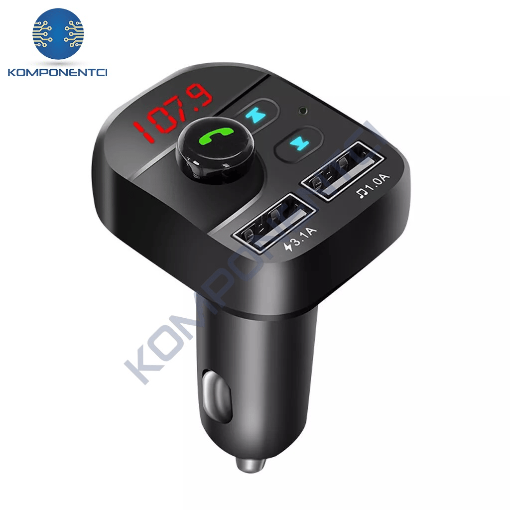 Transmitter Araç Kiti Bluetooth (DT-602)