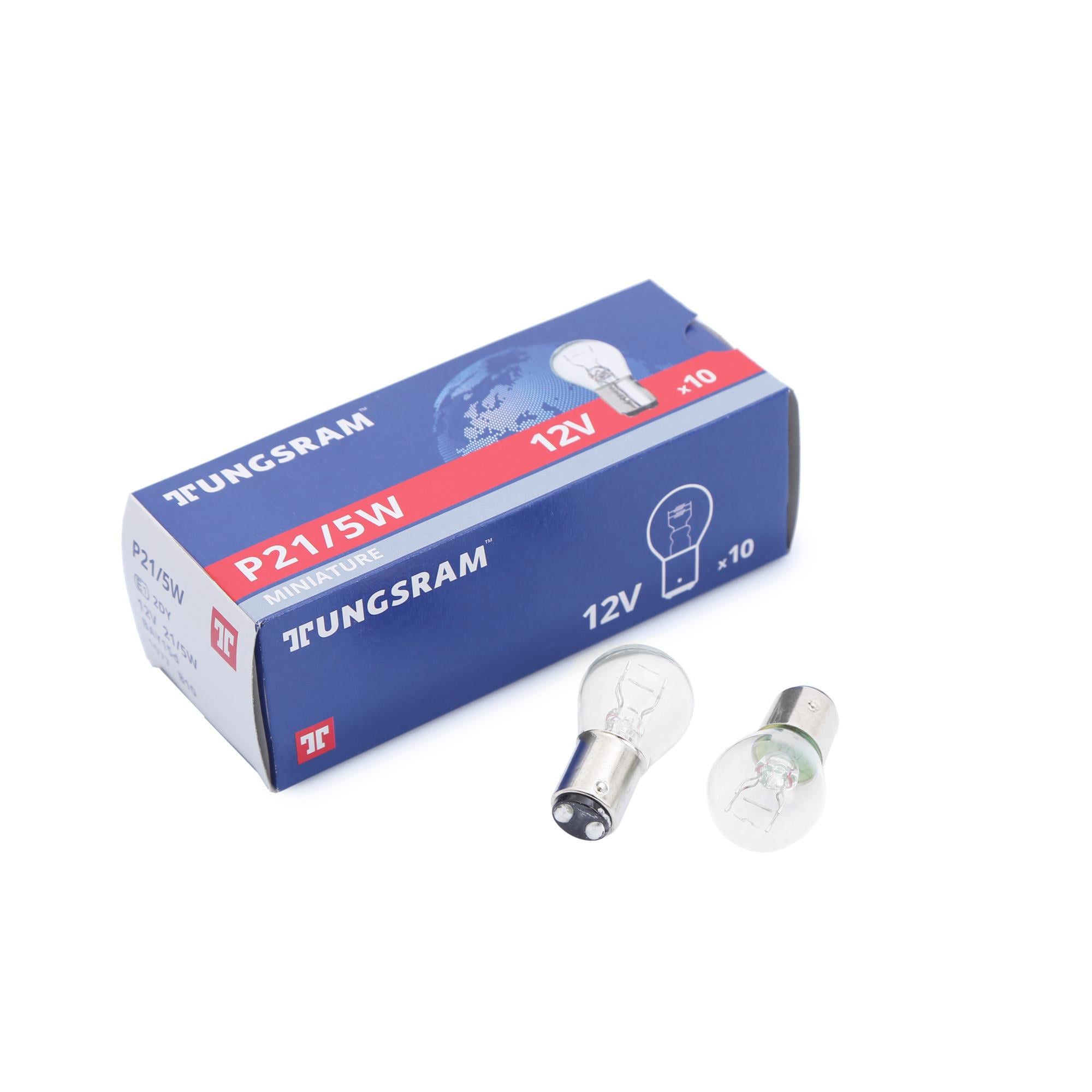 Tungsram 1016 Çift Duy Ampul 12V 21/5W (10 Adet)