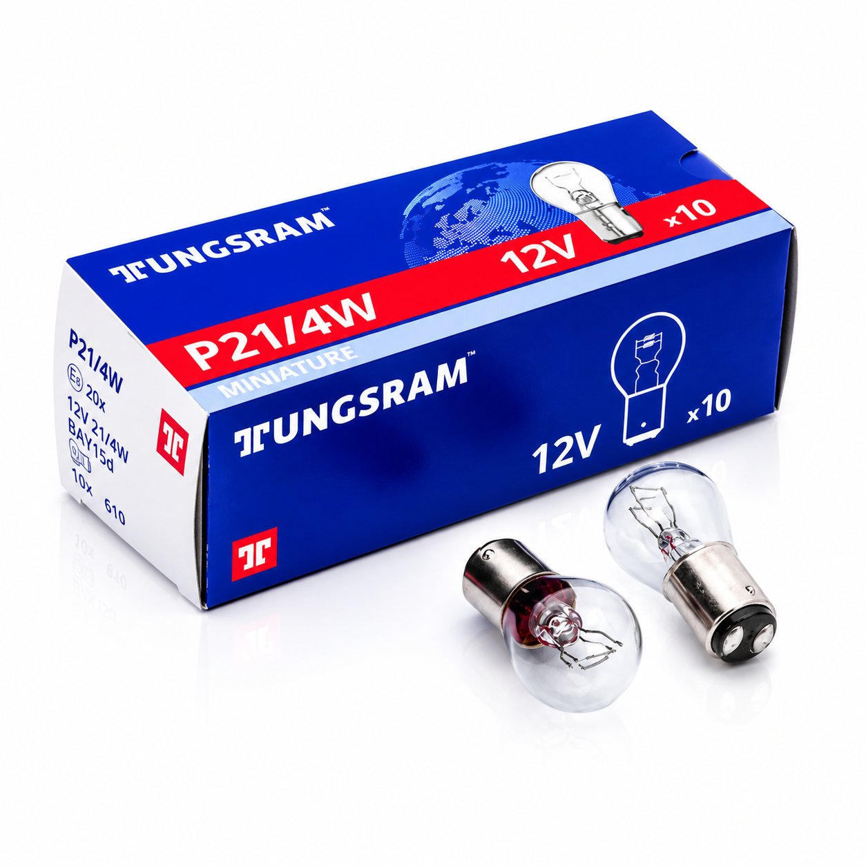 Tungsram 1016 Çift Duy Yakın Tırnak Ampul 1122 (10 Adet)