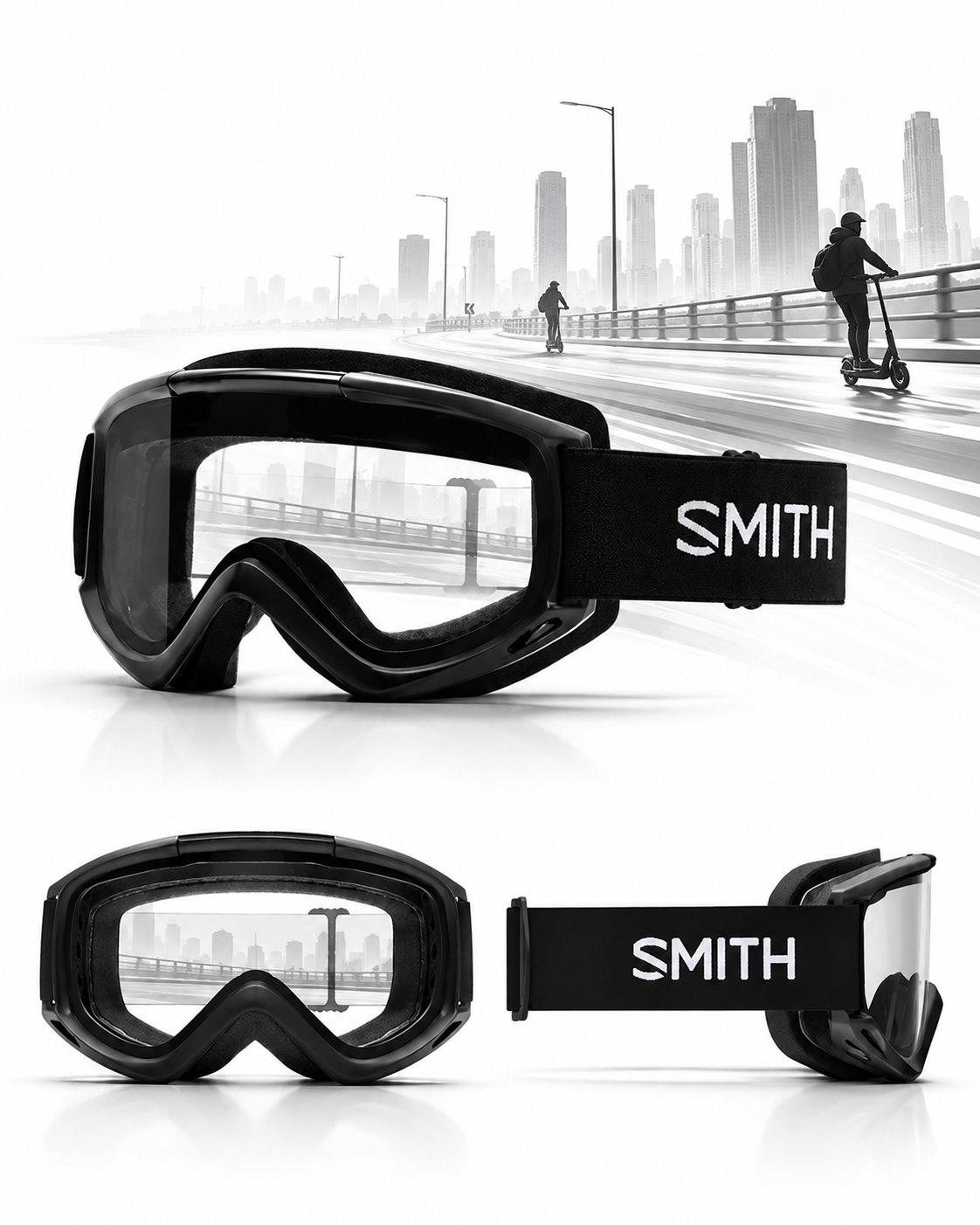 Smith Cascade Classic Zw7t S0 Scooter Gözlük