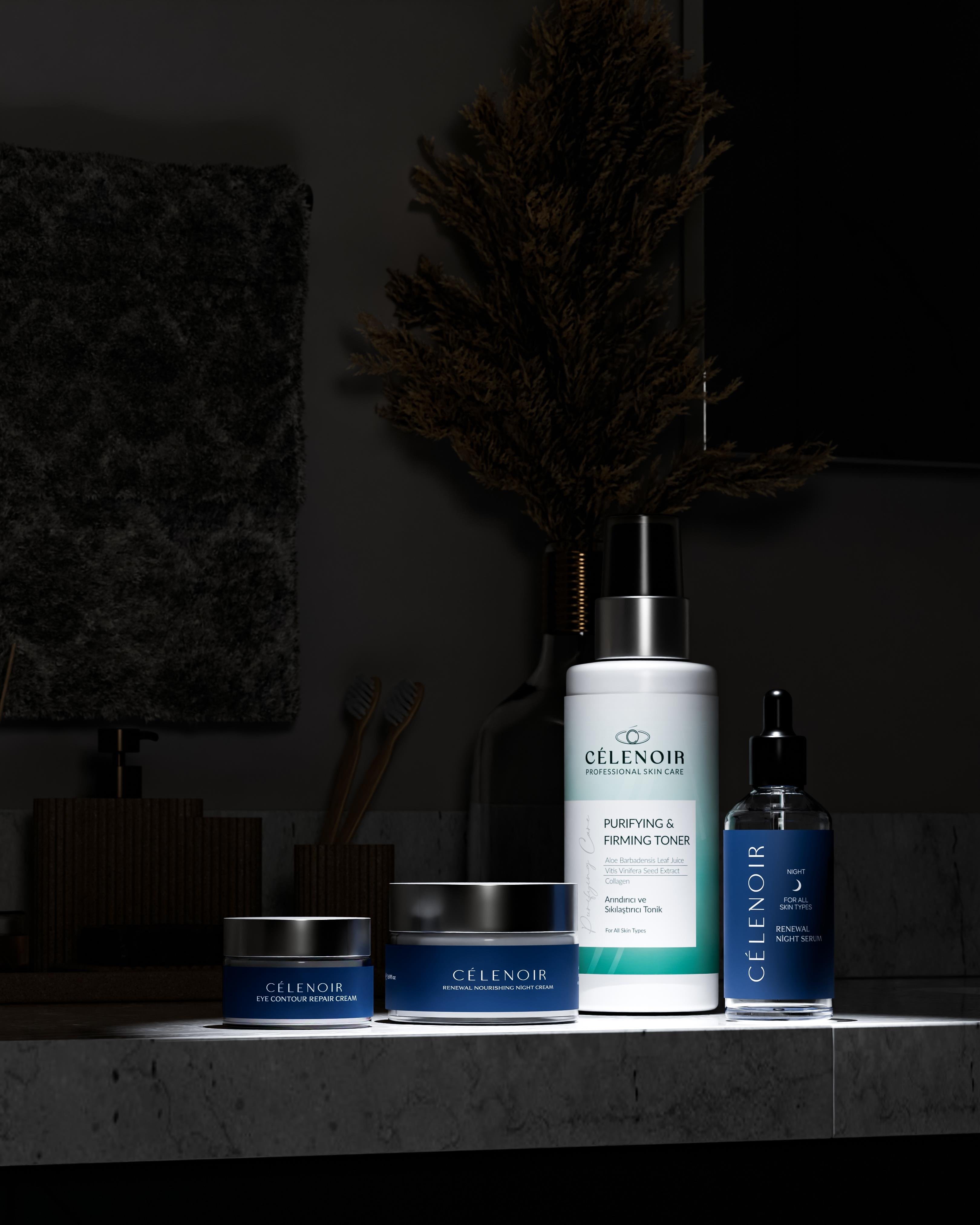 CELENOIR NOCTURNE COLLECTION (GECE BAKIM SETİ)