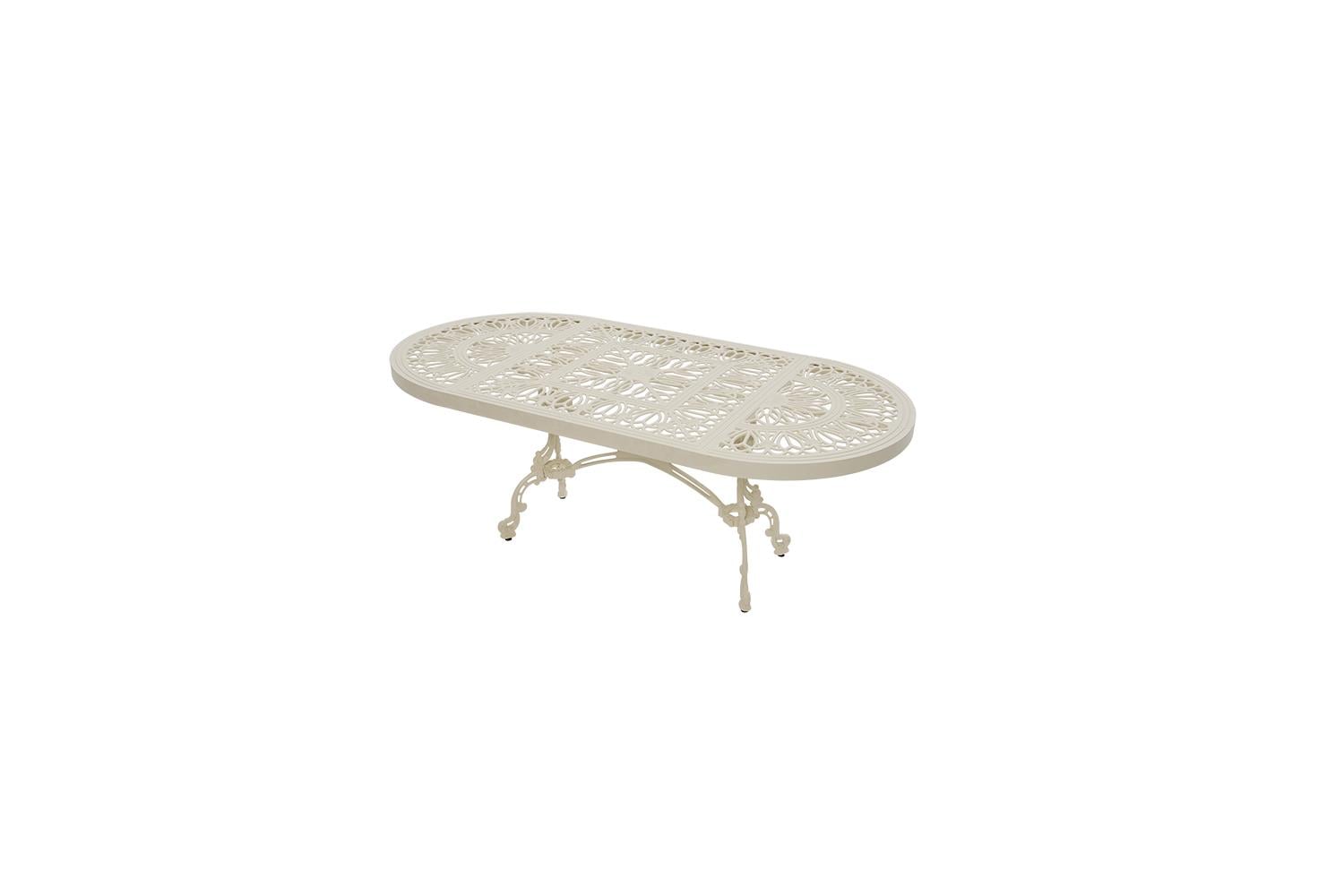  Oval Döküm Masa 