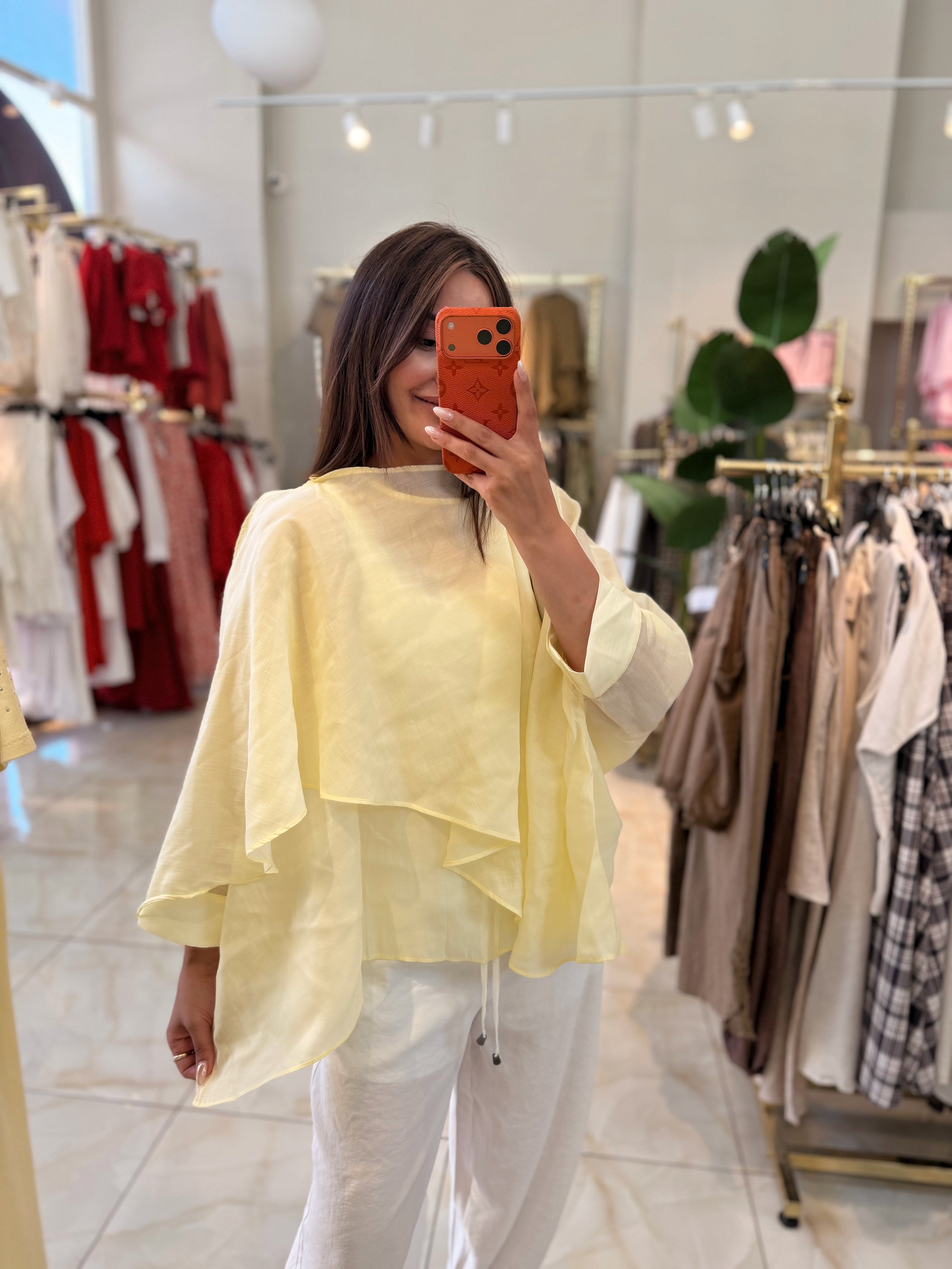     SOFT DRAPE KATMANLI BLUZ