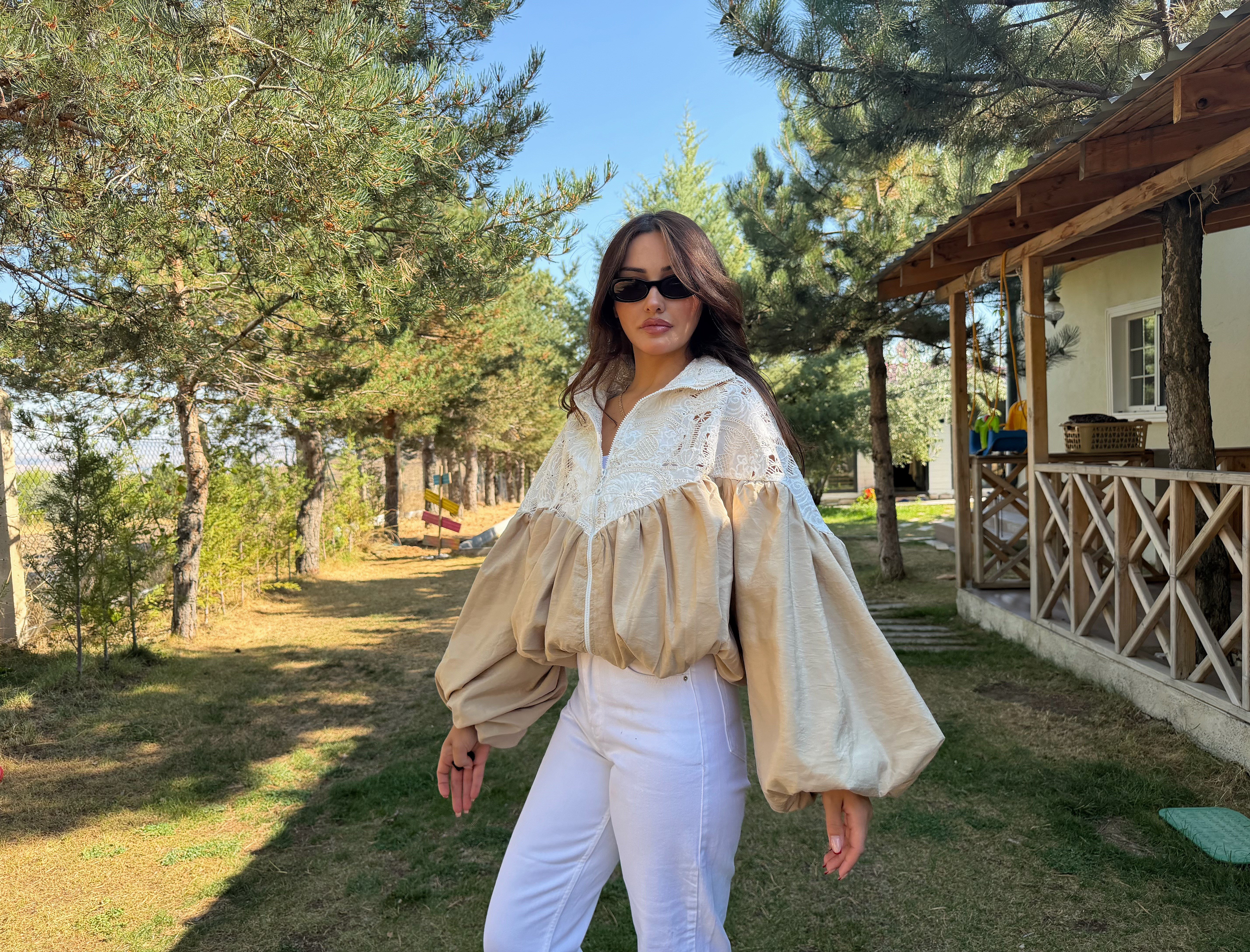 BRODE DETAYLI  BALON BOMBER