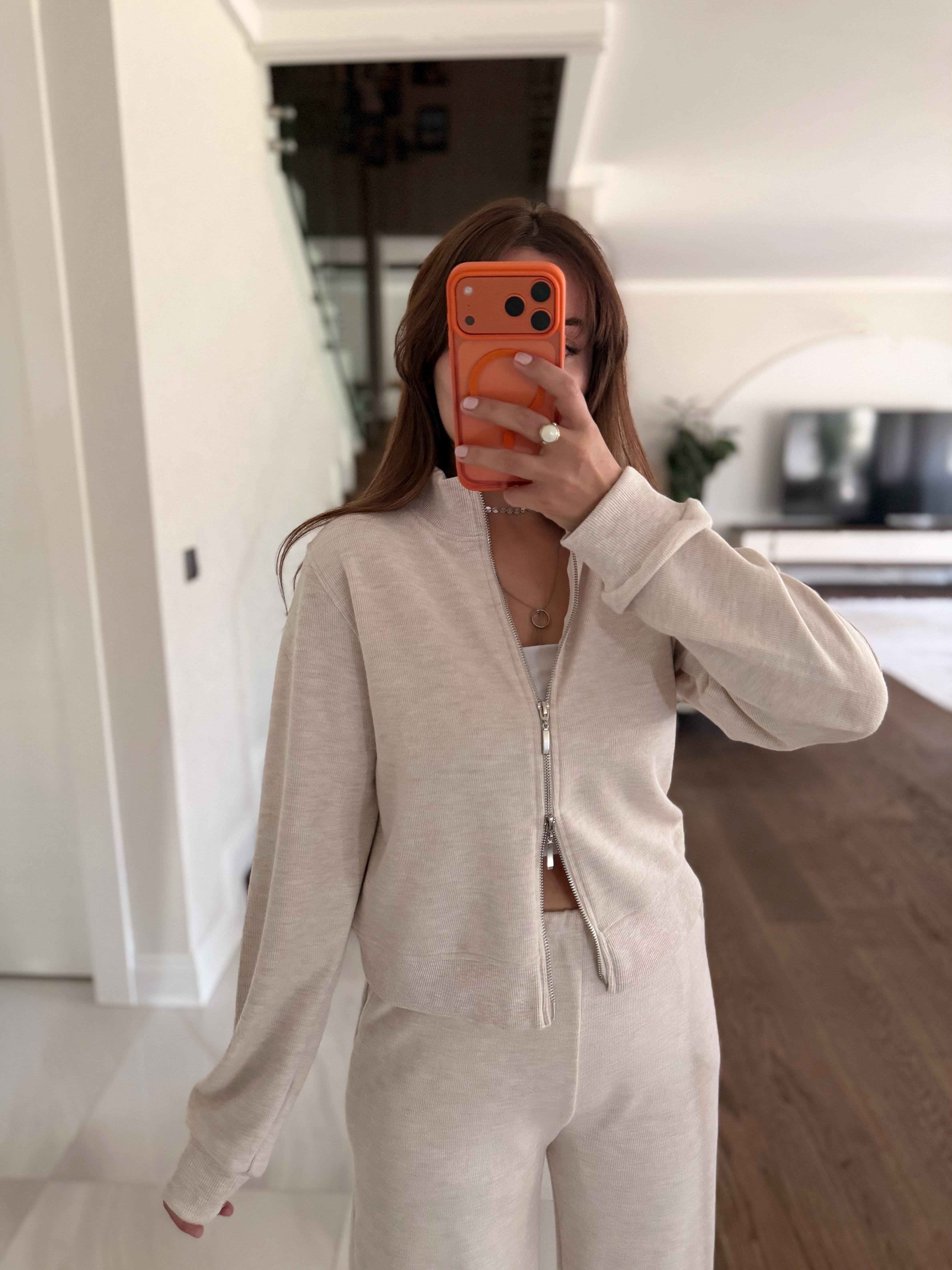 ÇİFT FERMUAR TRİKO TAKIM