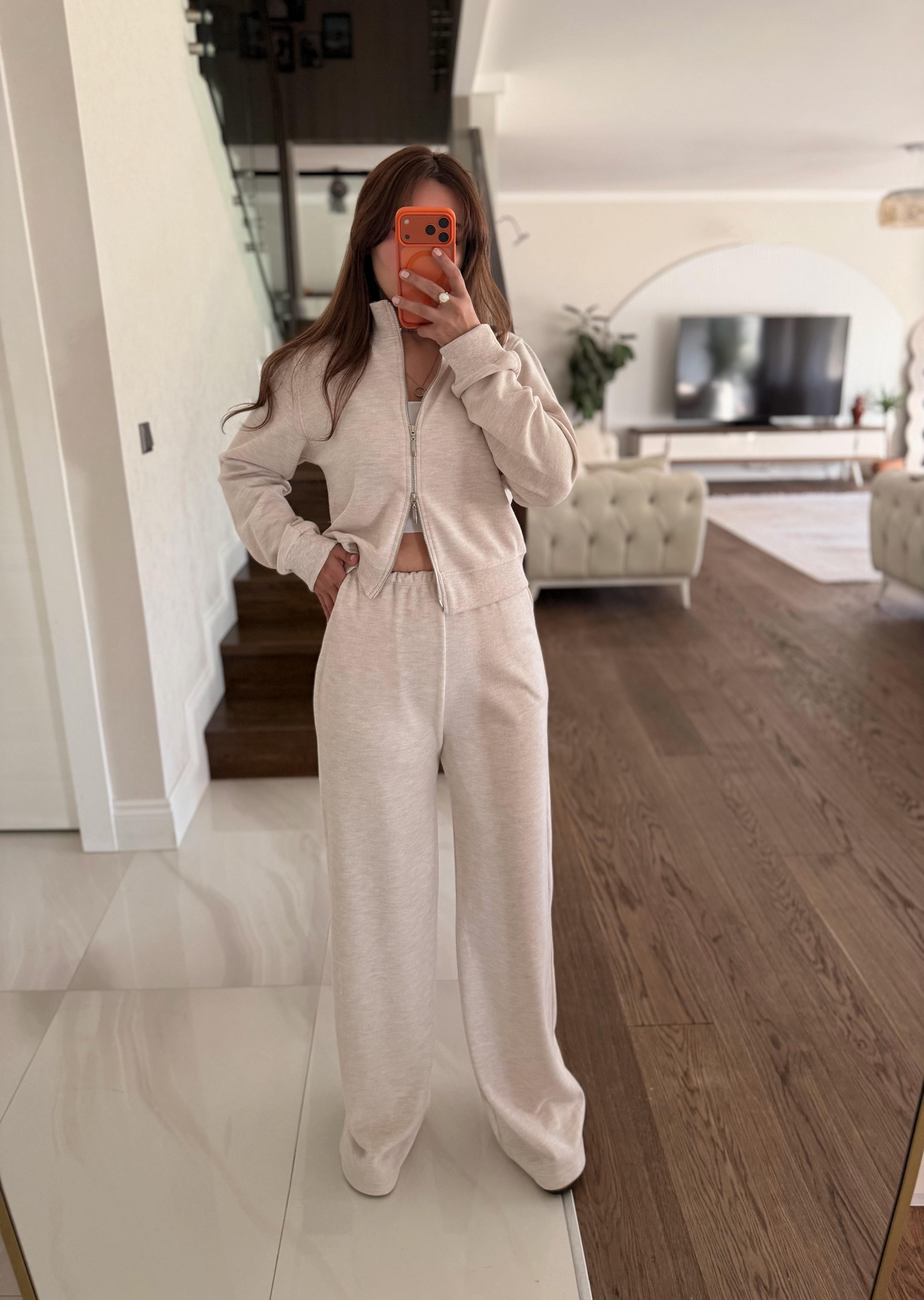 ÇİFT FERMUAR TRİKO TAKIM