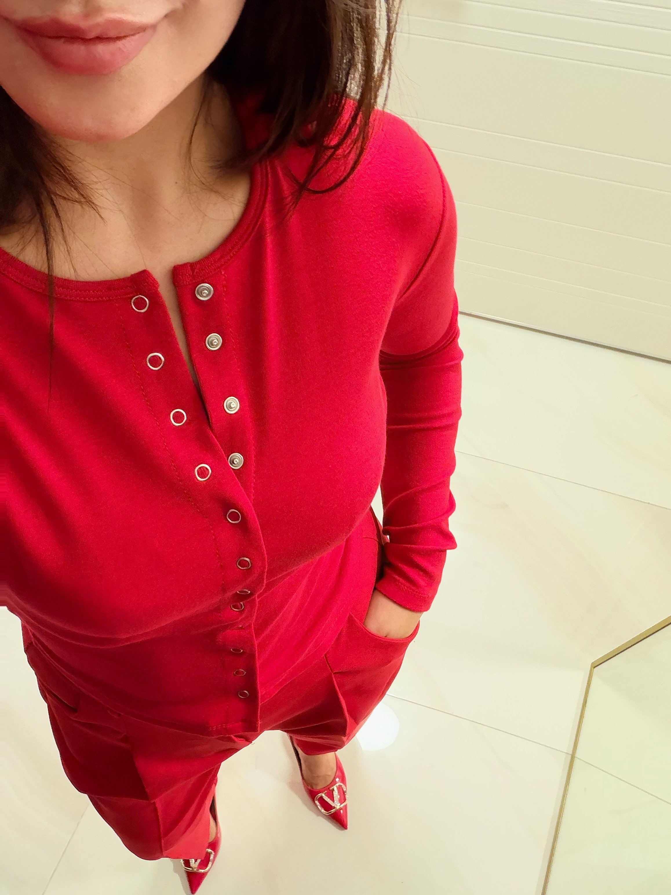 ÇIT ÇITLI RED BLUZ