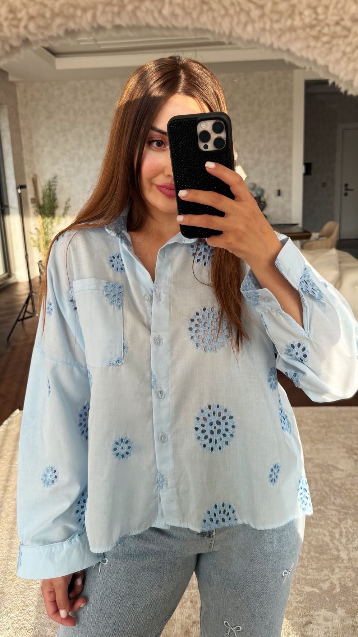 Fisto oversize gömlek