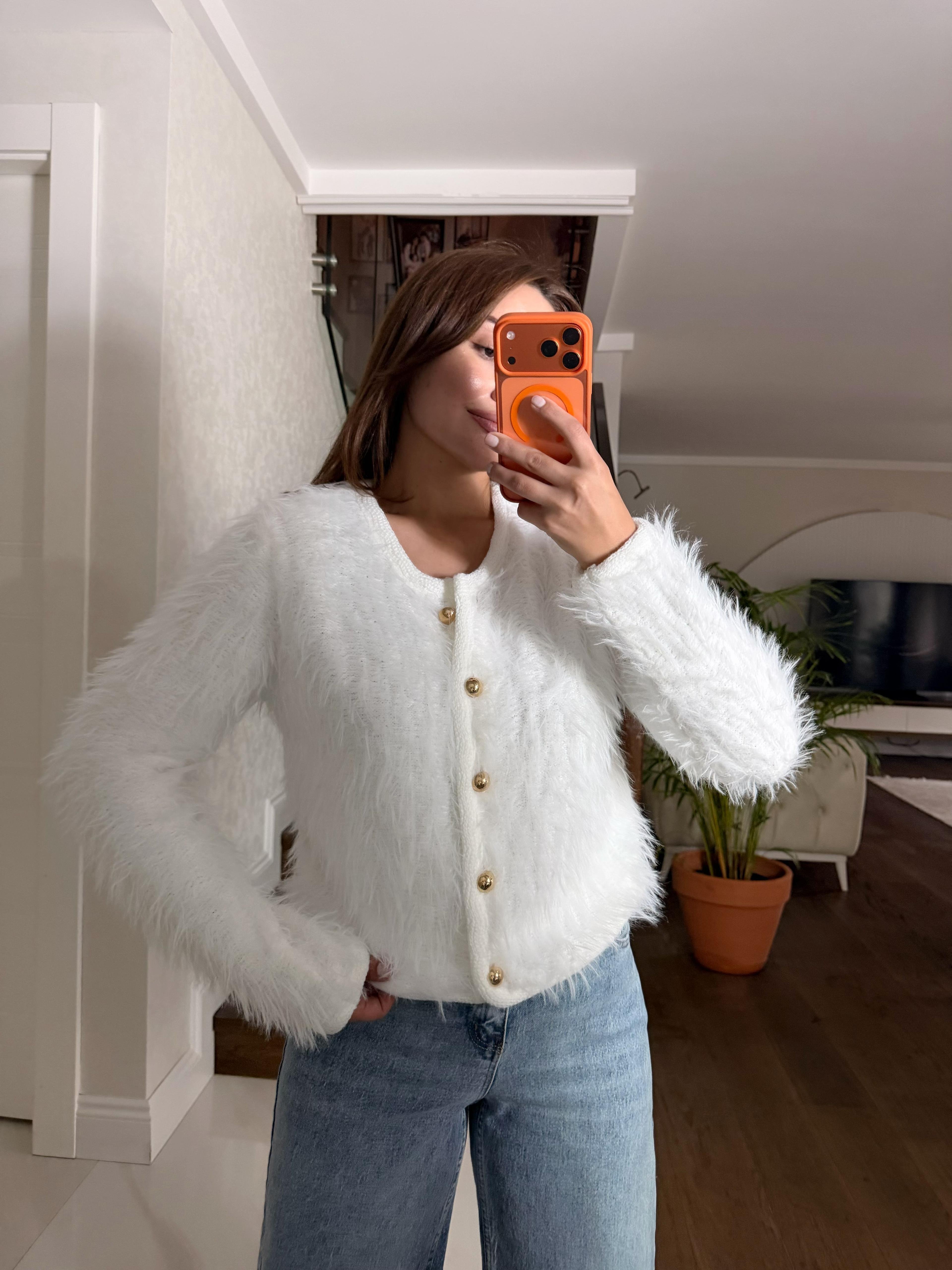 GOLD DÜĞME YUMOŞ HIRKA