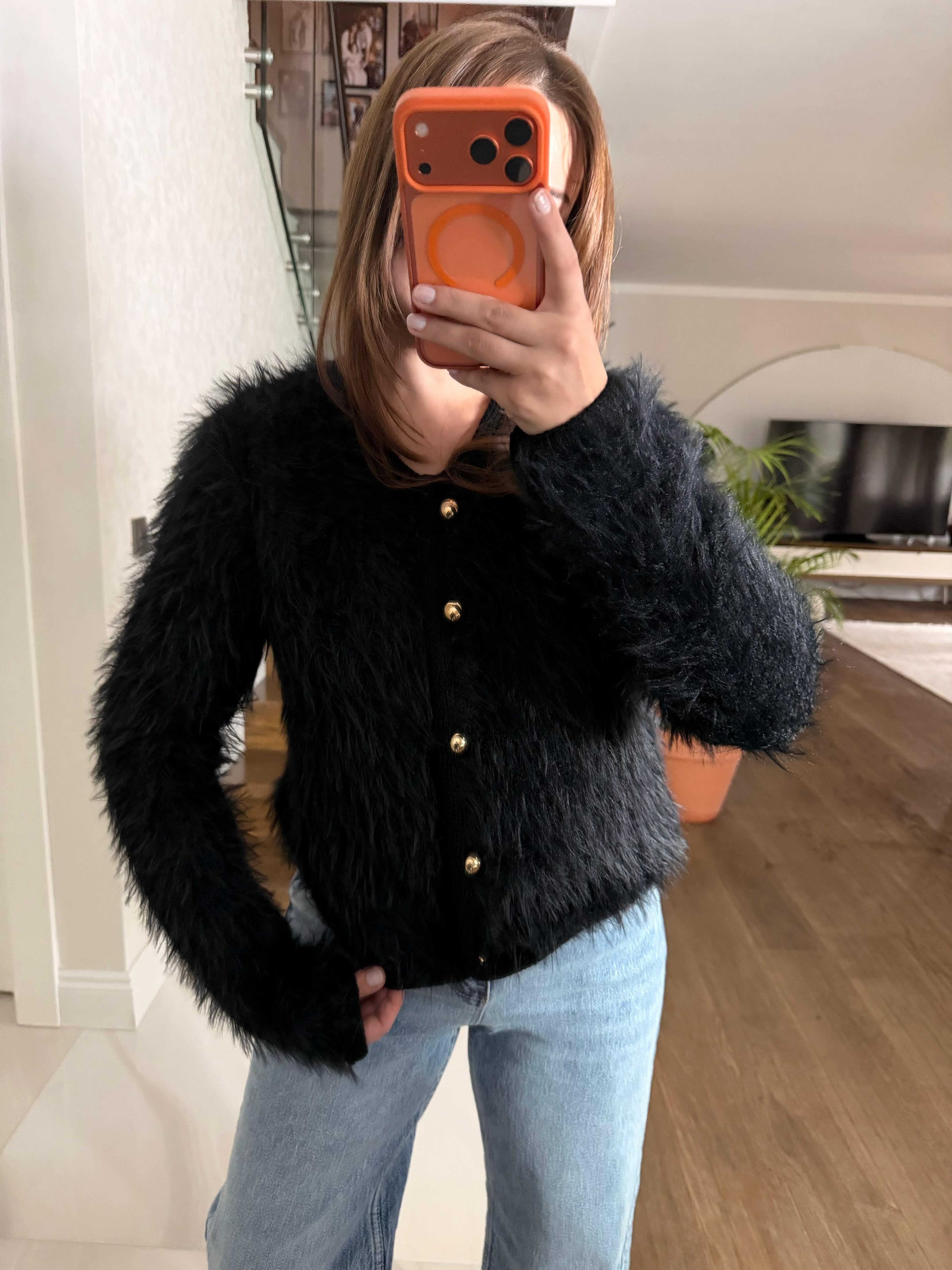 GOLD DÜĞME YUMOŞ HIRKA