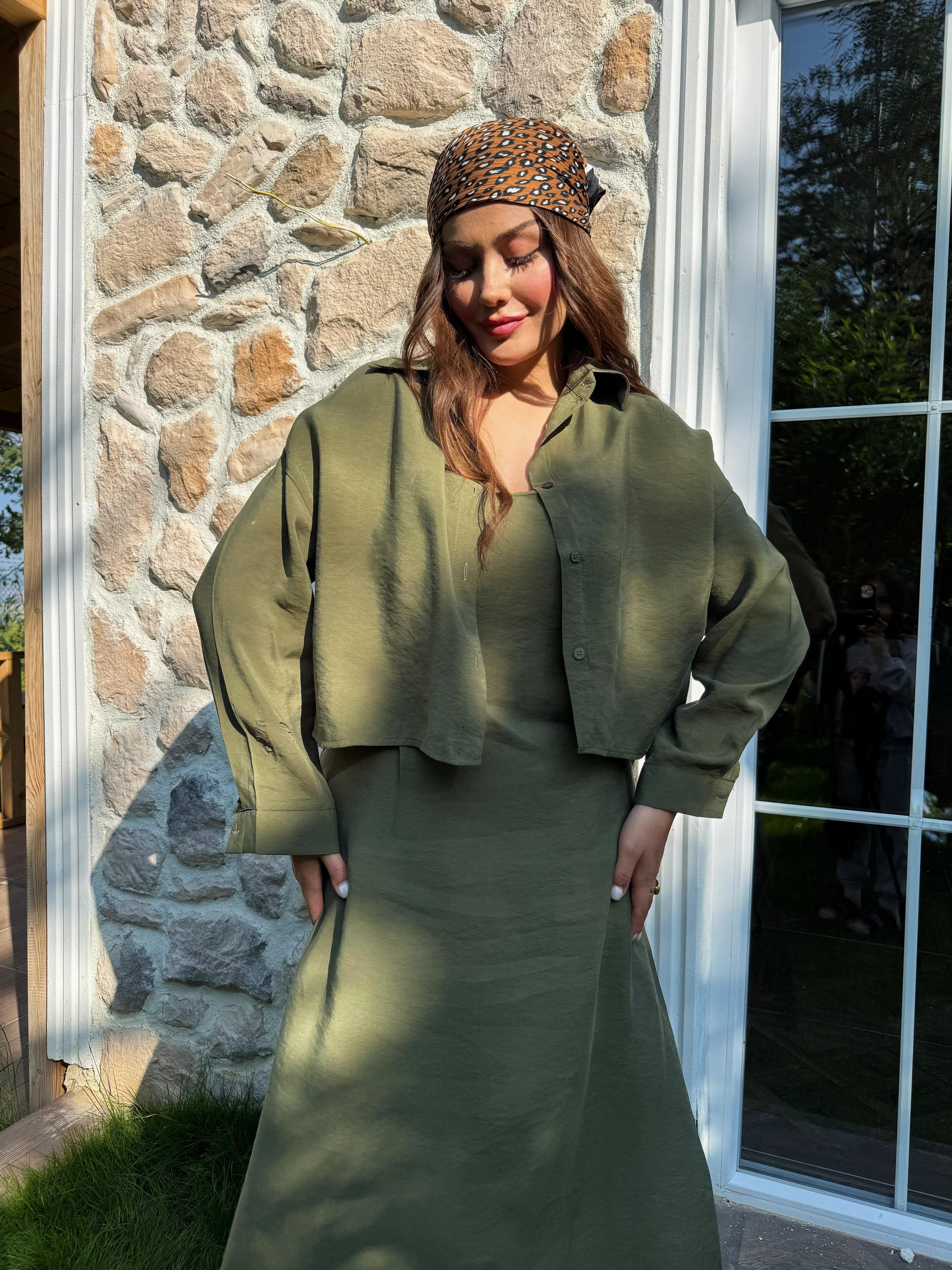 Gömlek Elbise Takım