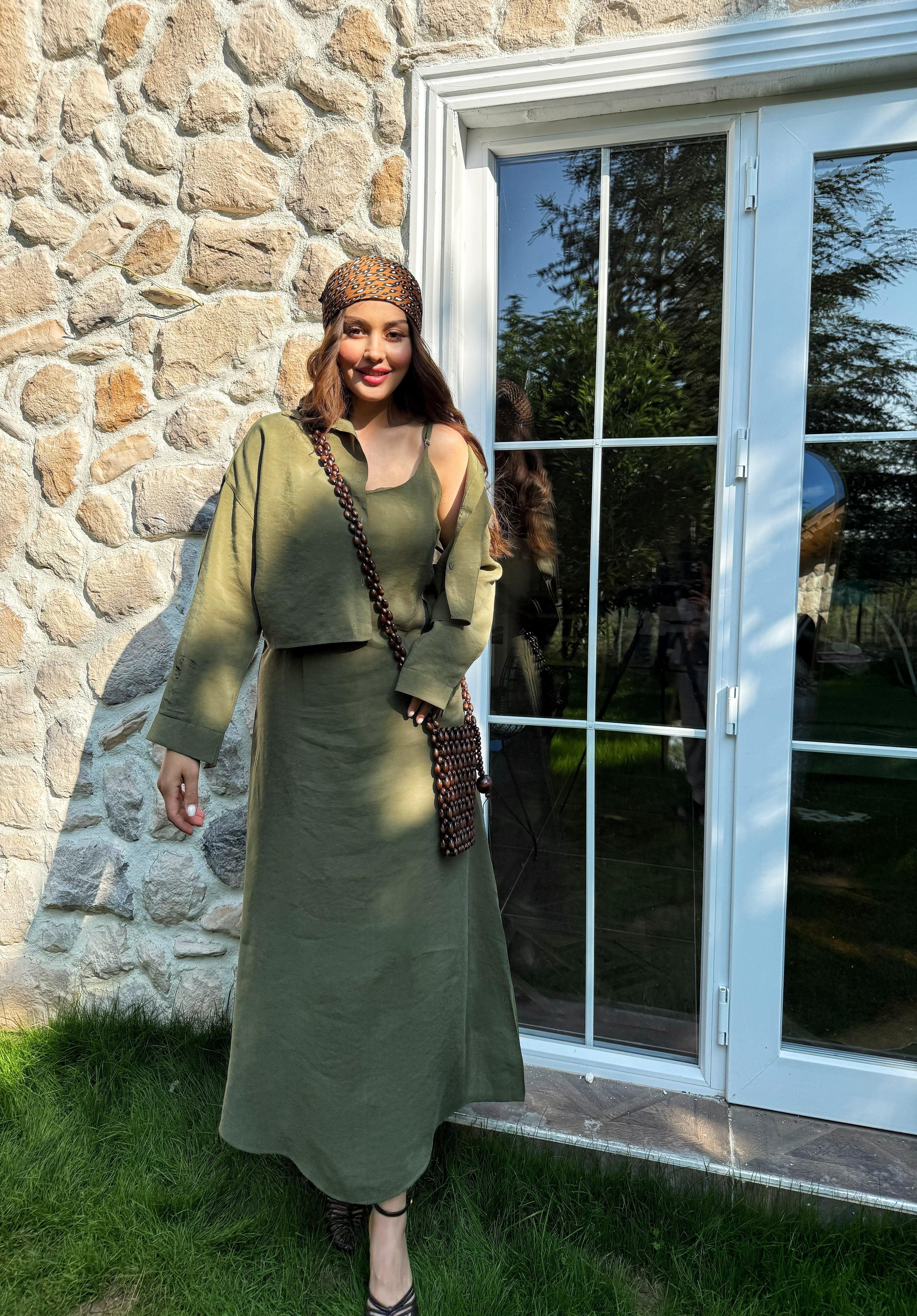 Gömlek Elbise Takım