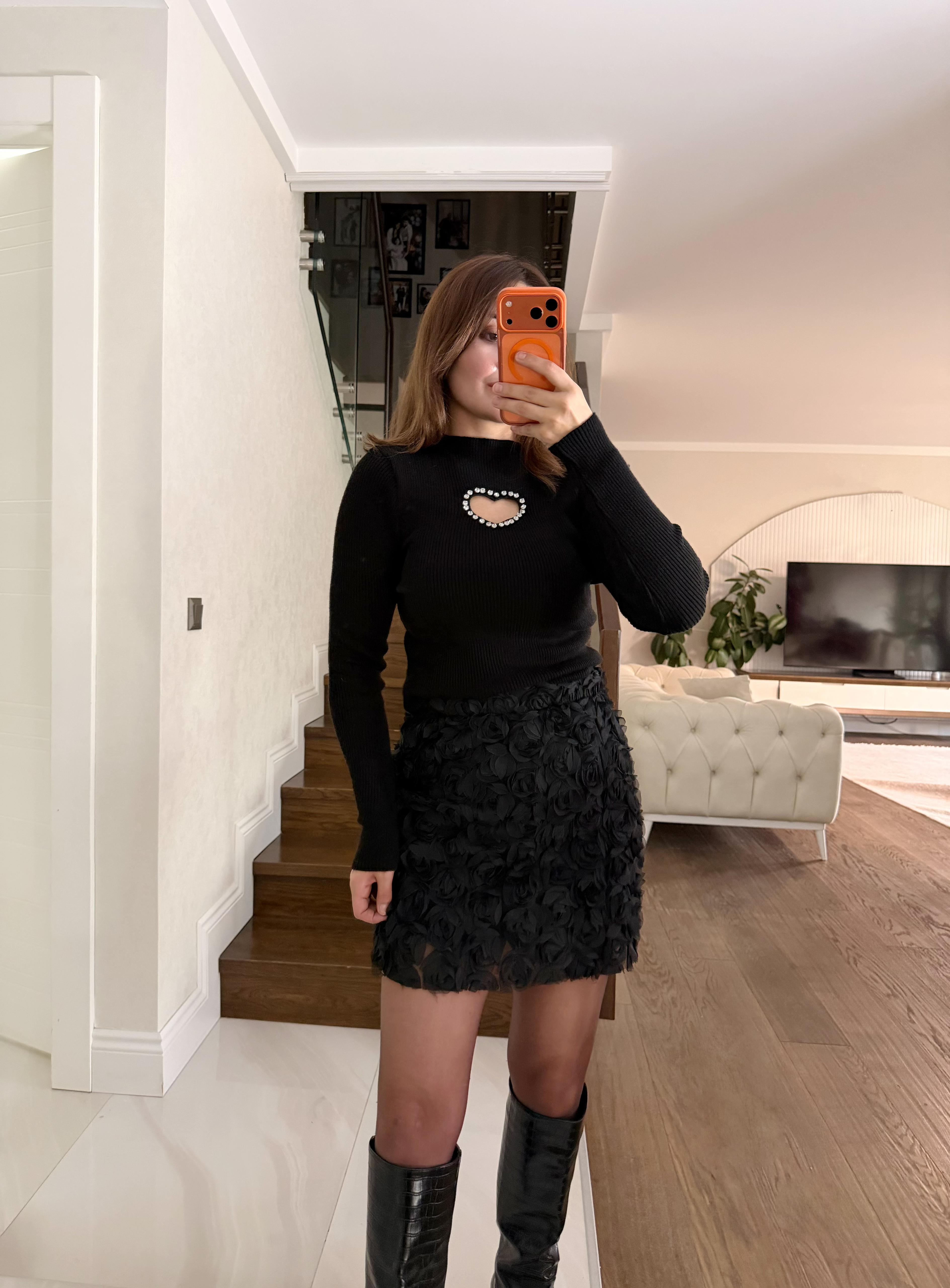KALP TAŞLI BLUZ