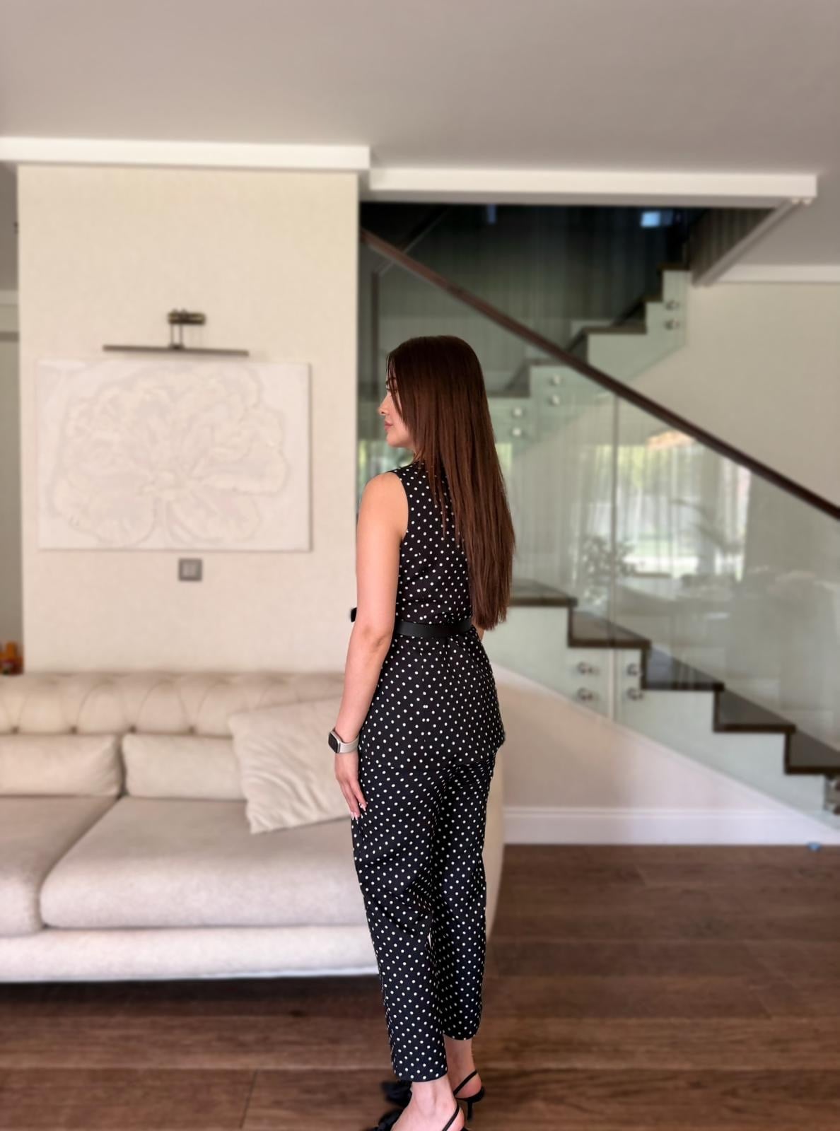 KEMERLİ YELEK PANTOLON TAKIM