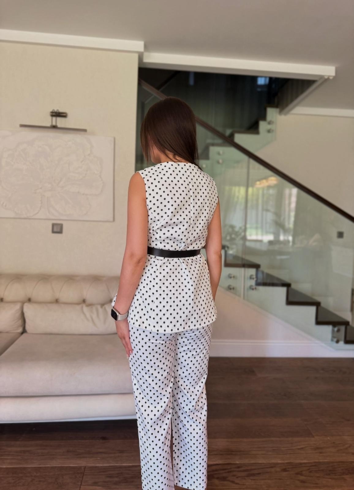 KEMERLİ YELEK PANTOLON TAKIM