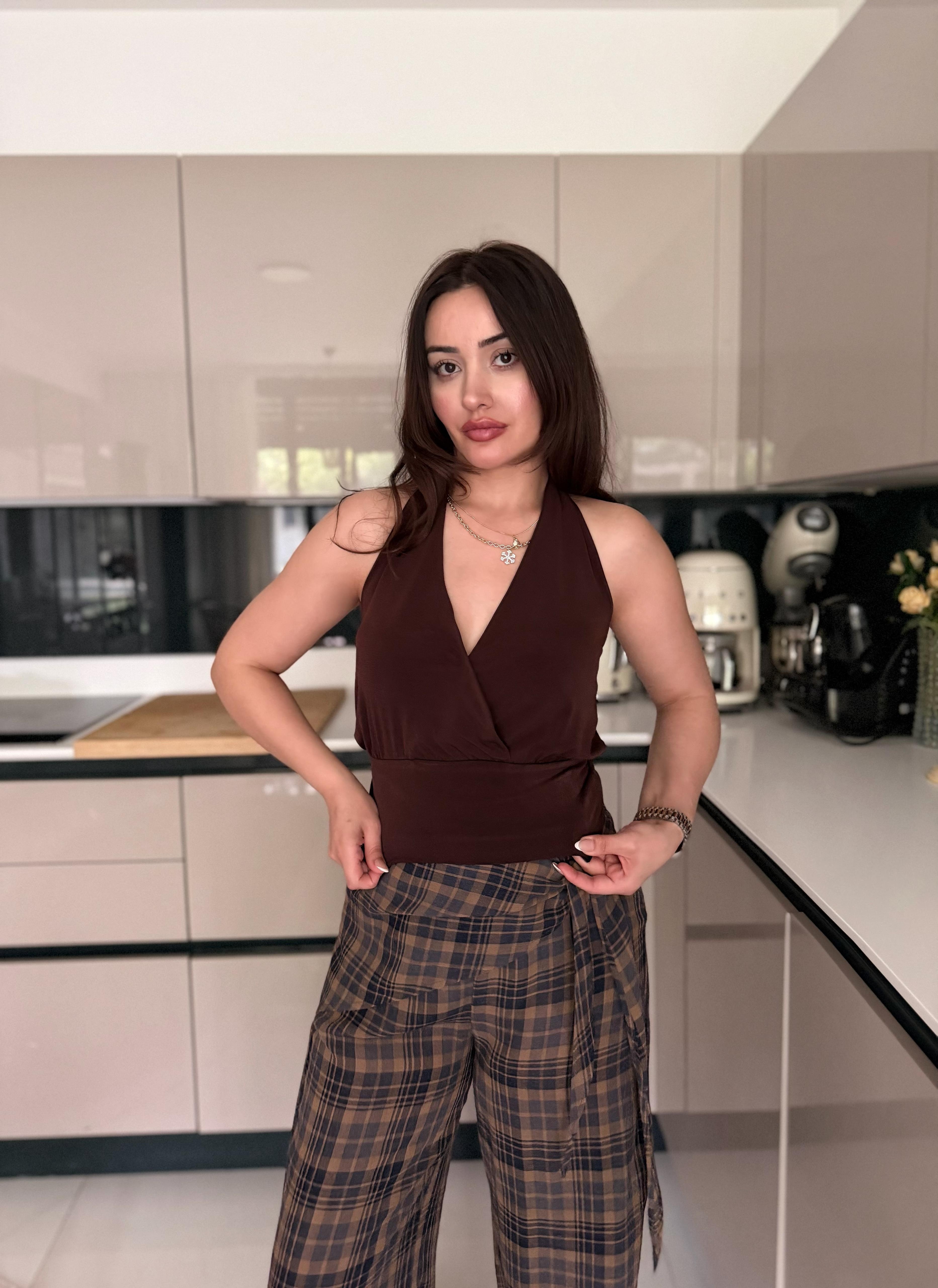KRUVAZE PEPLUM CROP