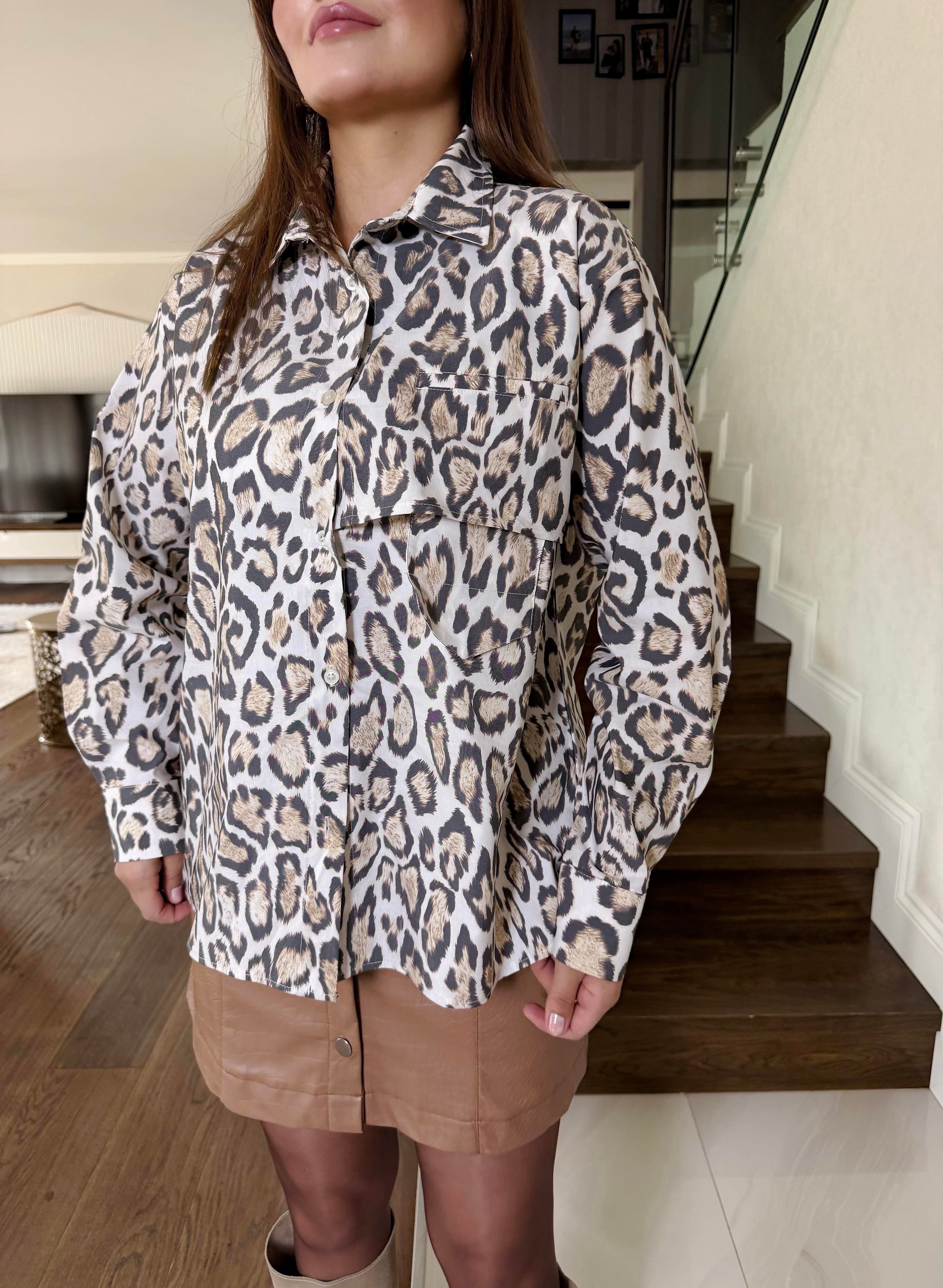 LEO OVERSİZE GÖMLEK