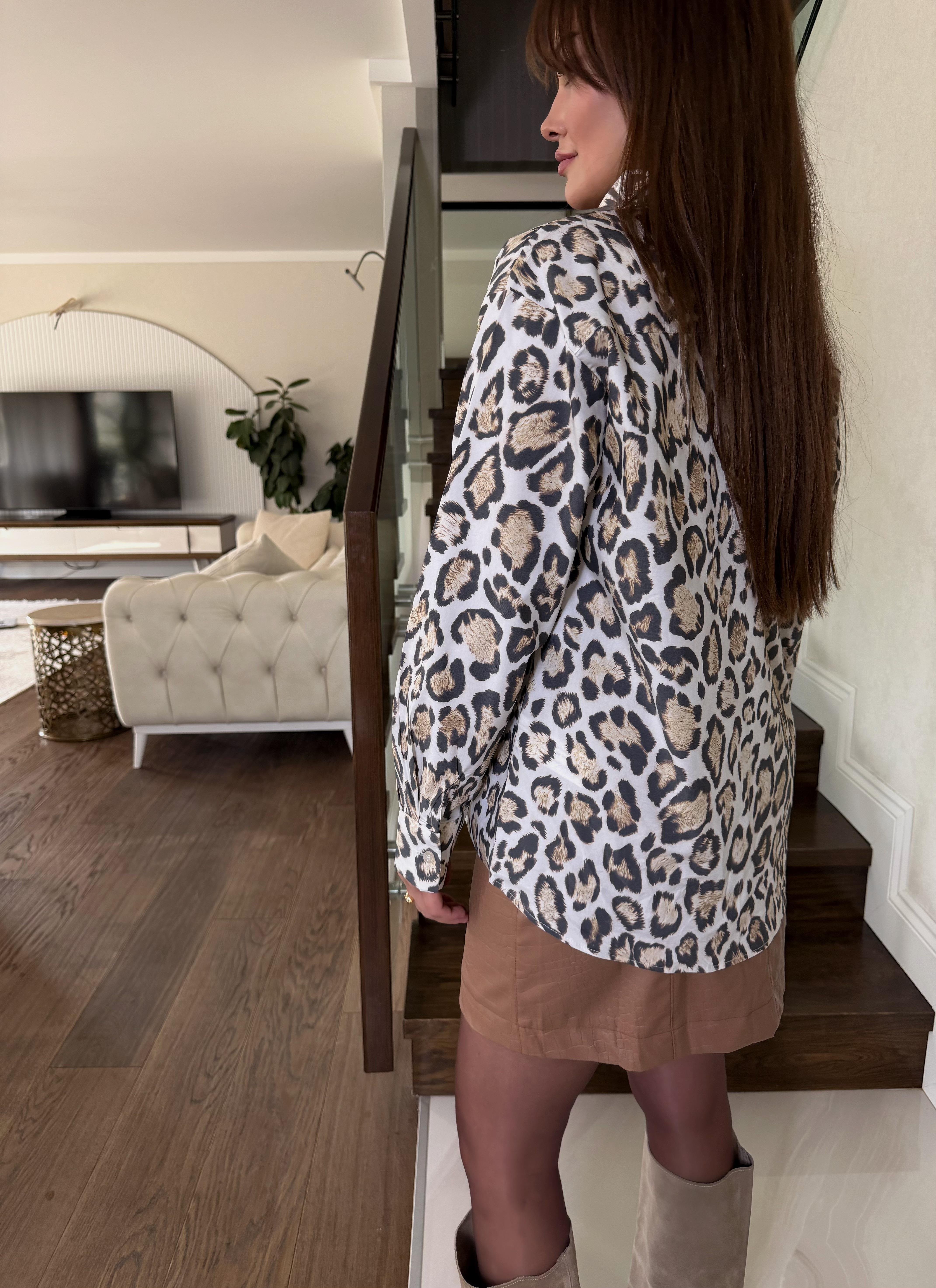 LEO OVERSİZE GÖMLEK