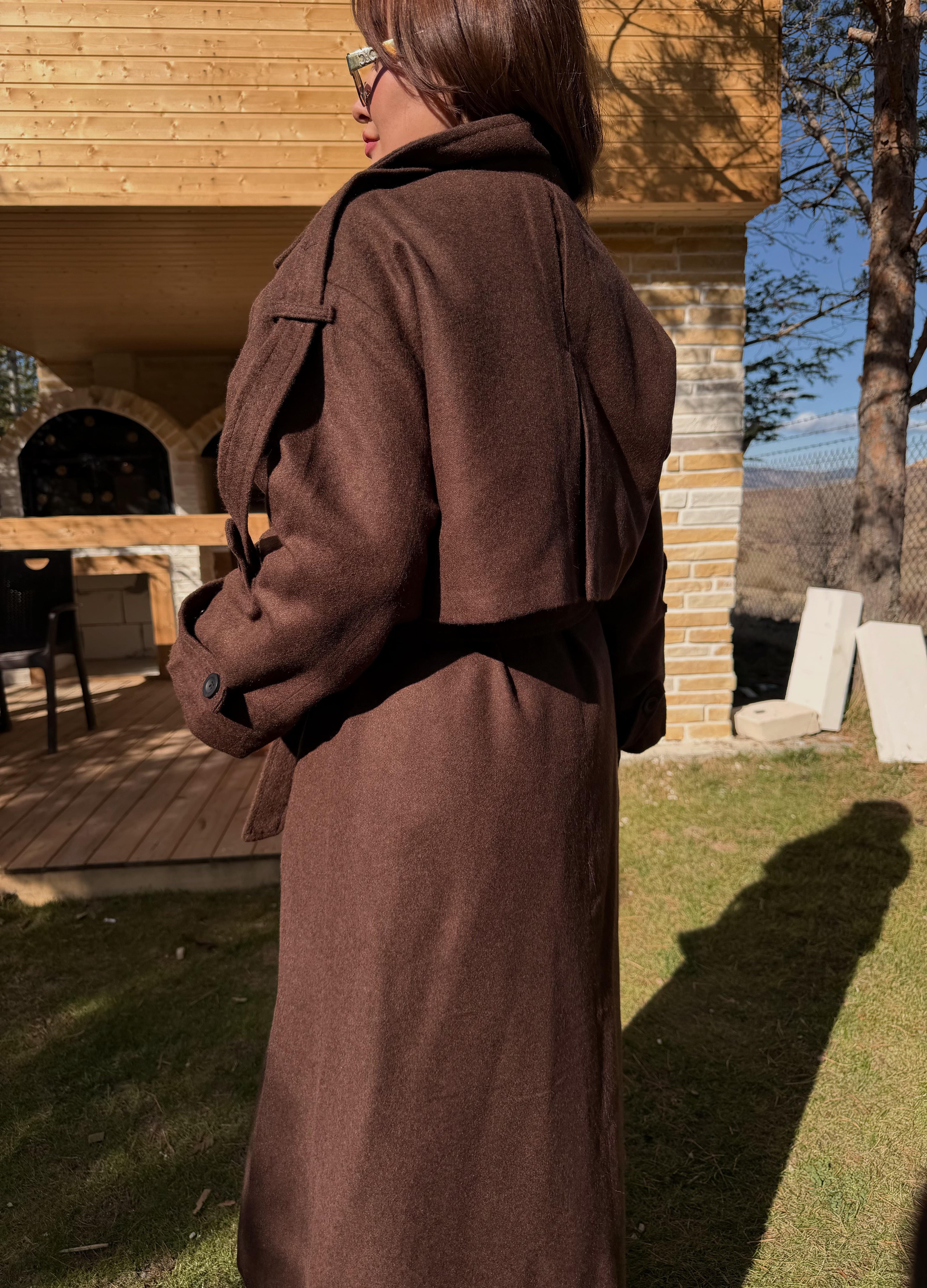 OVERSİZE KAŞE KABAN