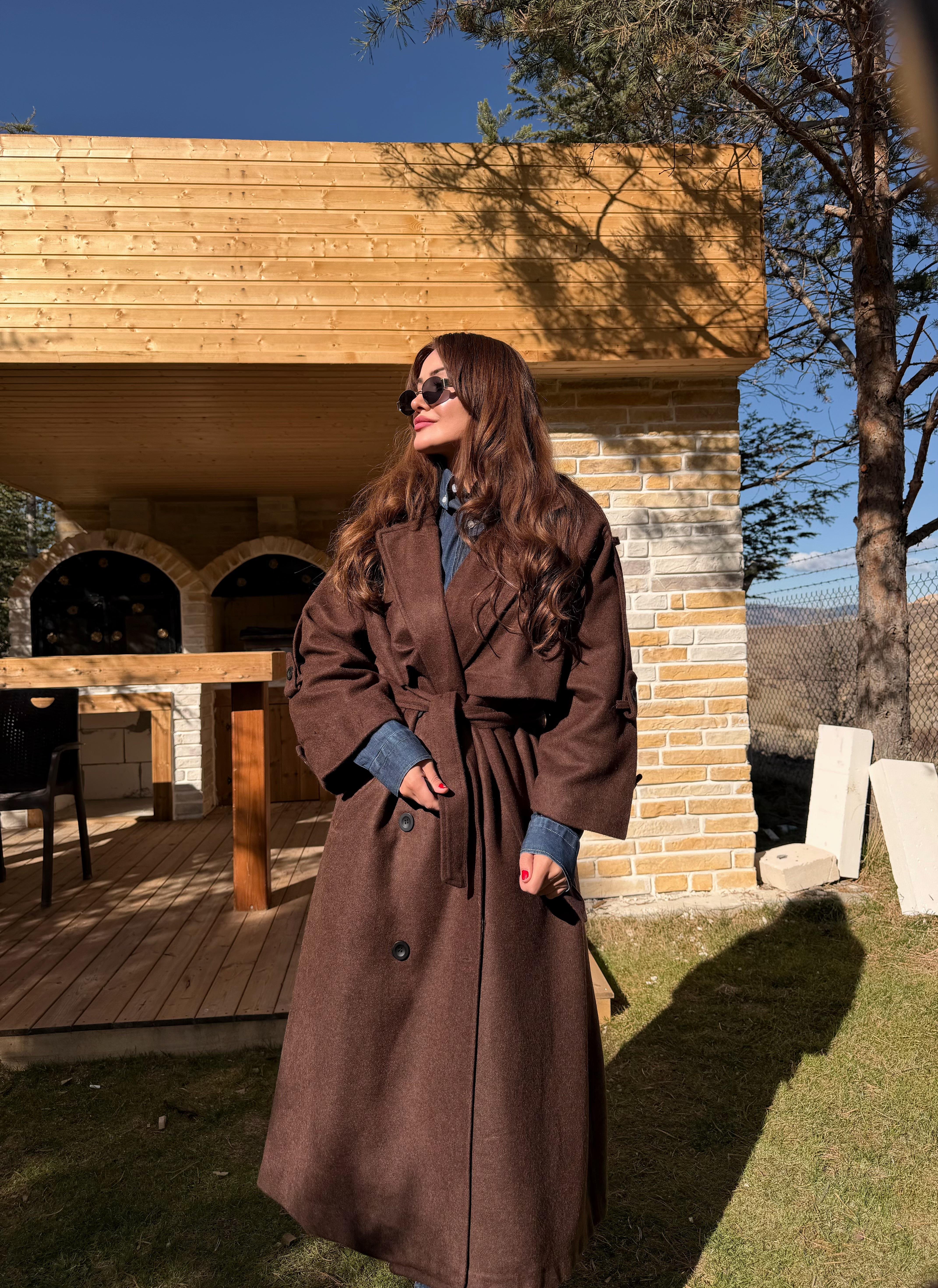 OVERSİZE KAŞE KABAN