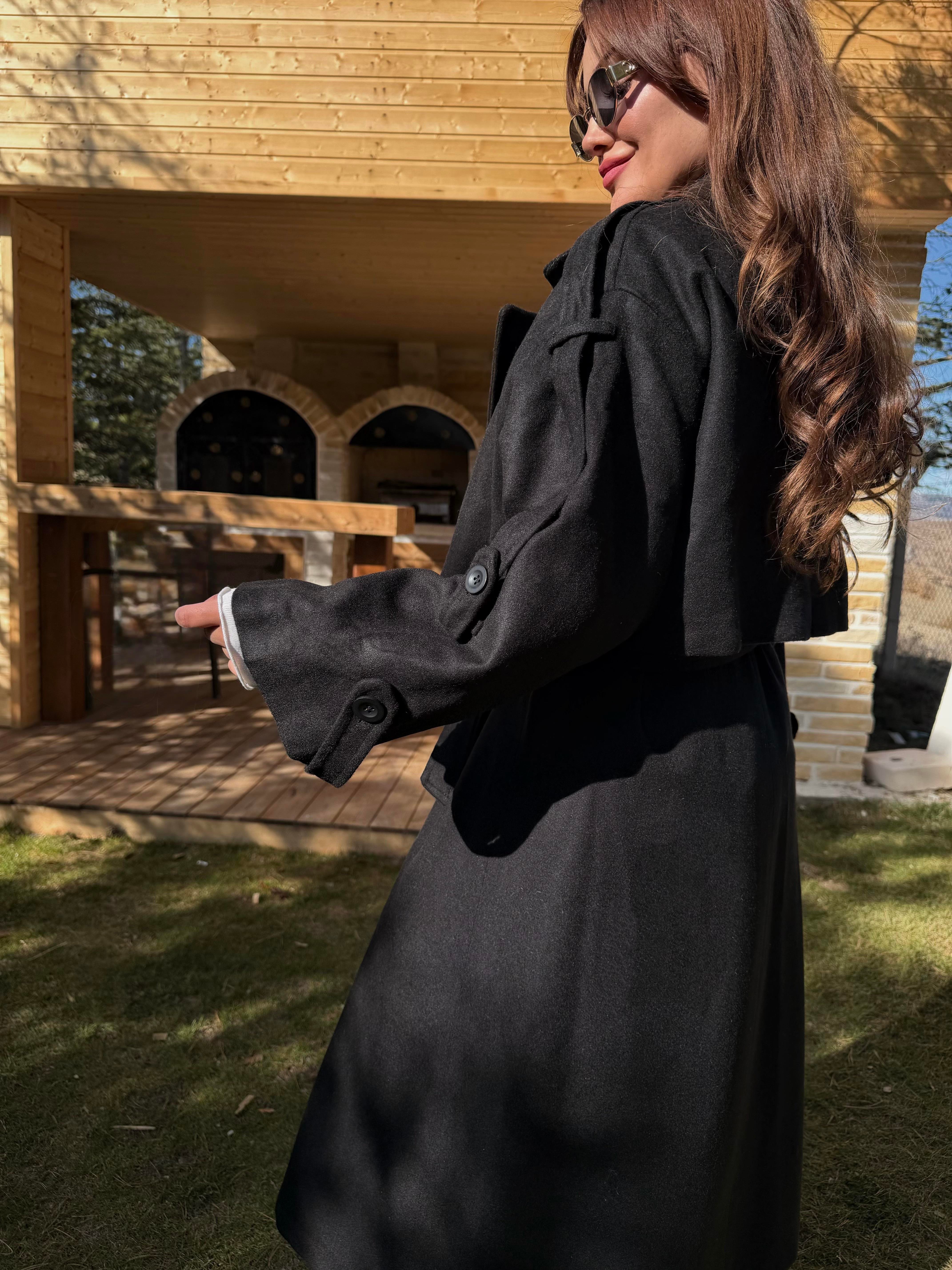 OVERSİZE KAŞE KABAN