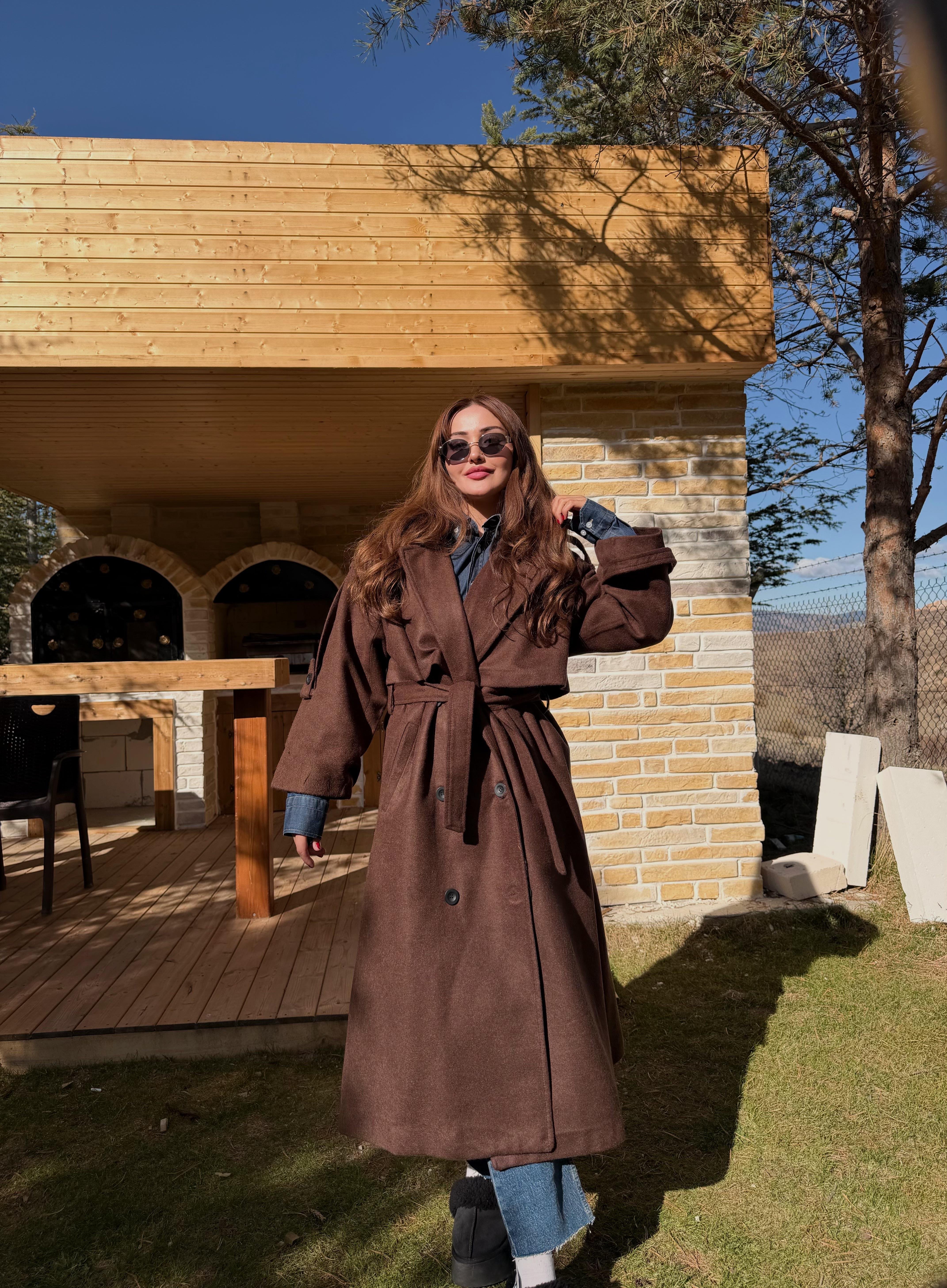 OVERSİZE KAŞE KABAN