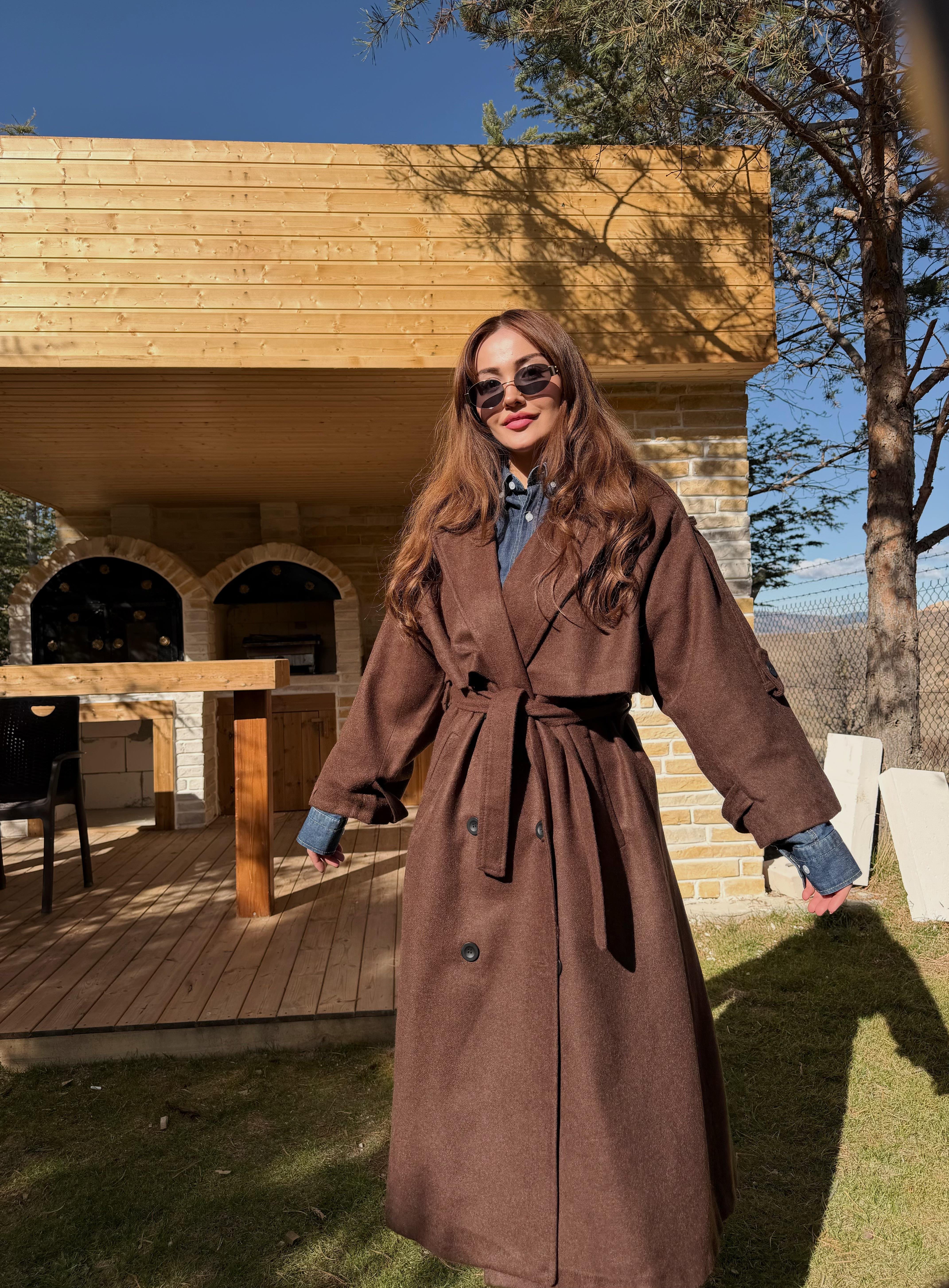 OVERSİZE KAŞE KABAN