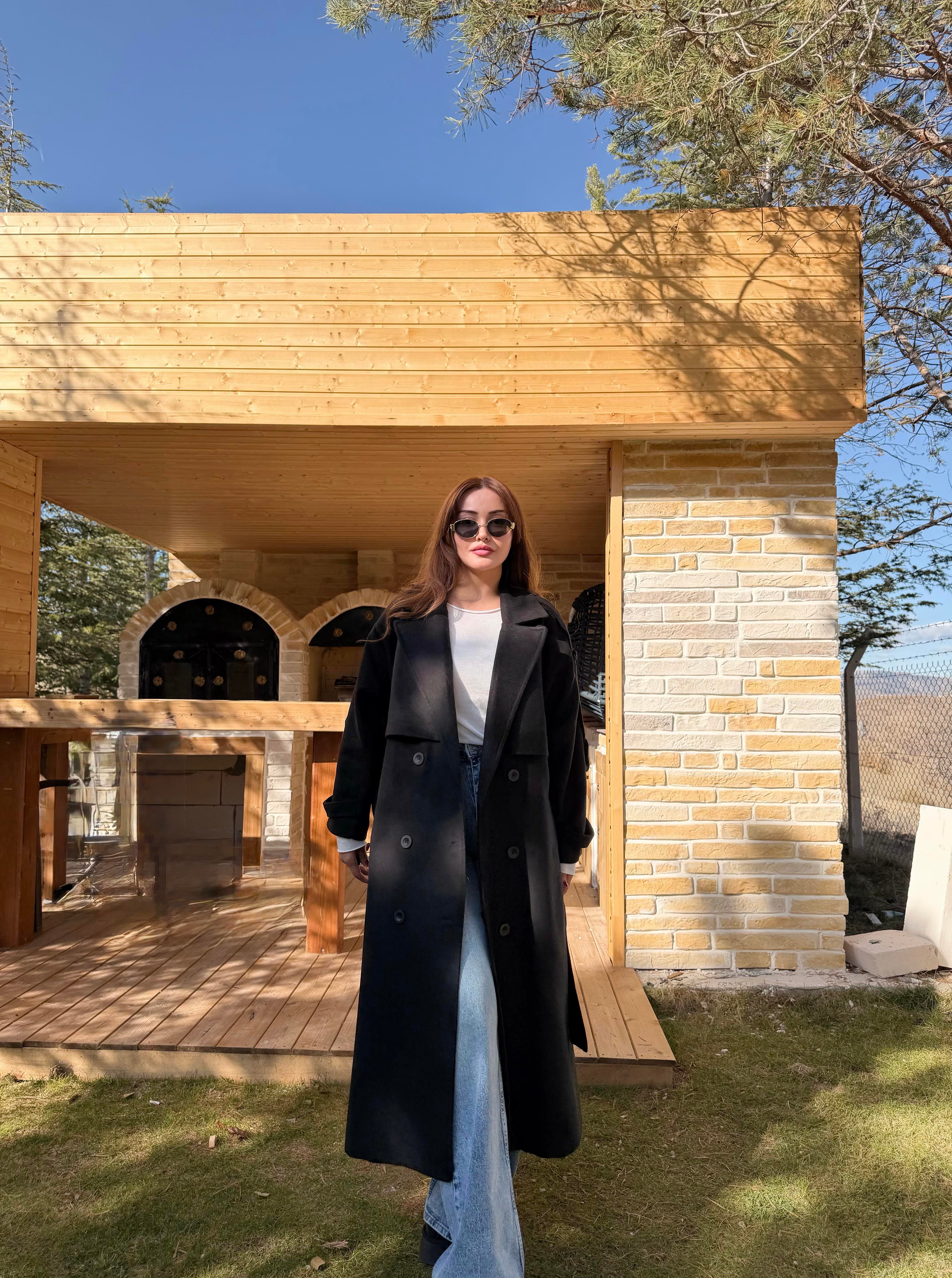 OVERSİZE KAŞE KABAN