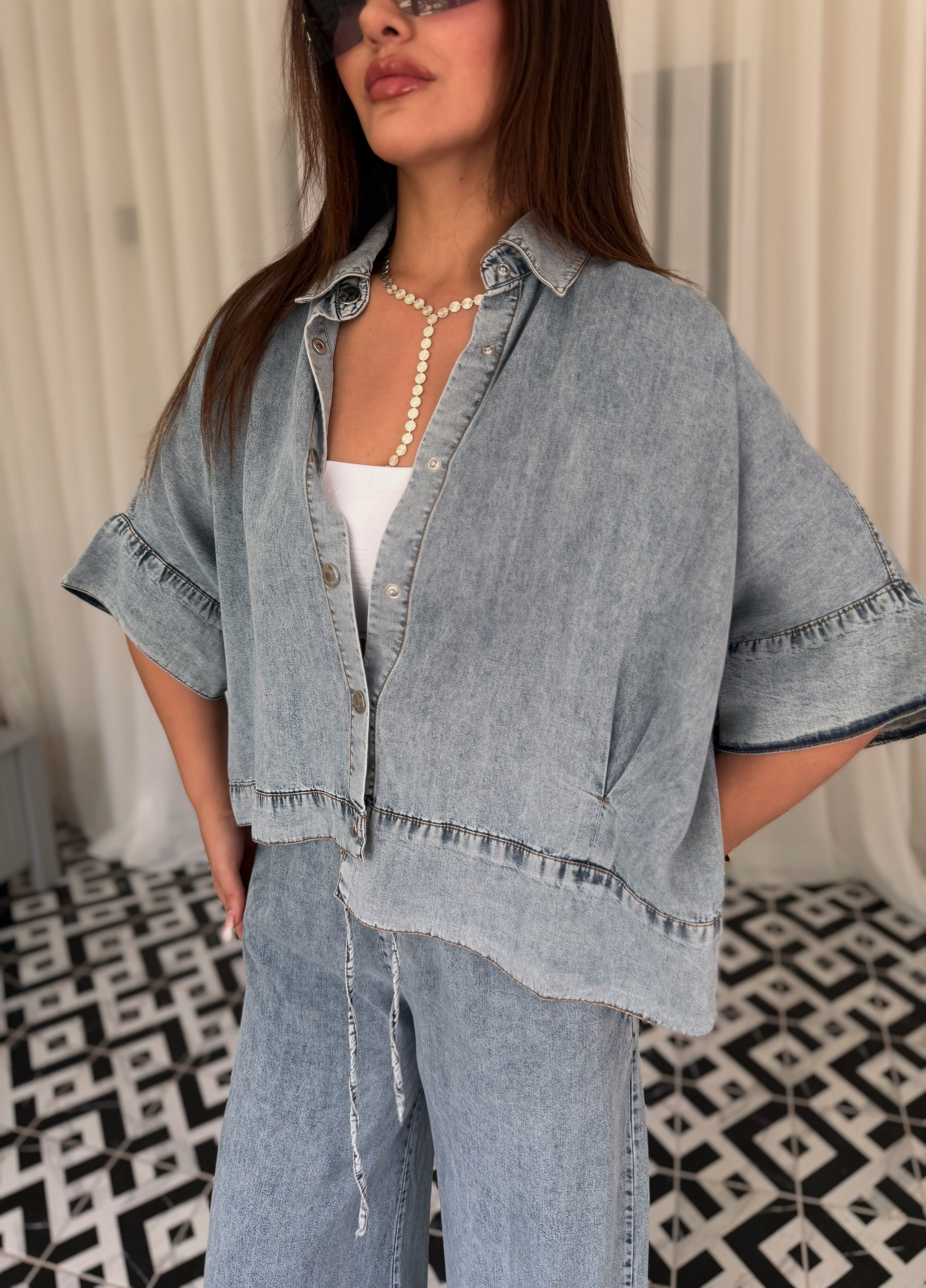 PREMİUM OVERSIZE TENSEL TAKIM