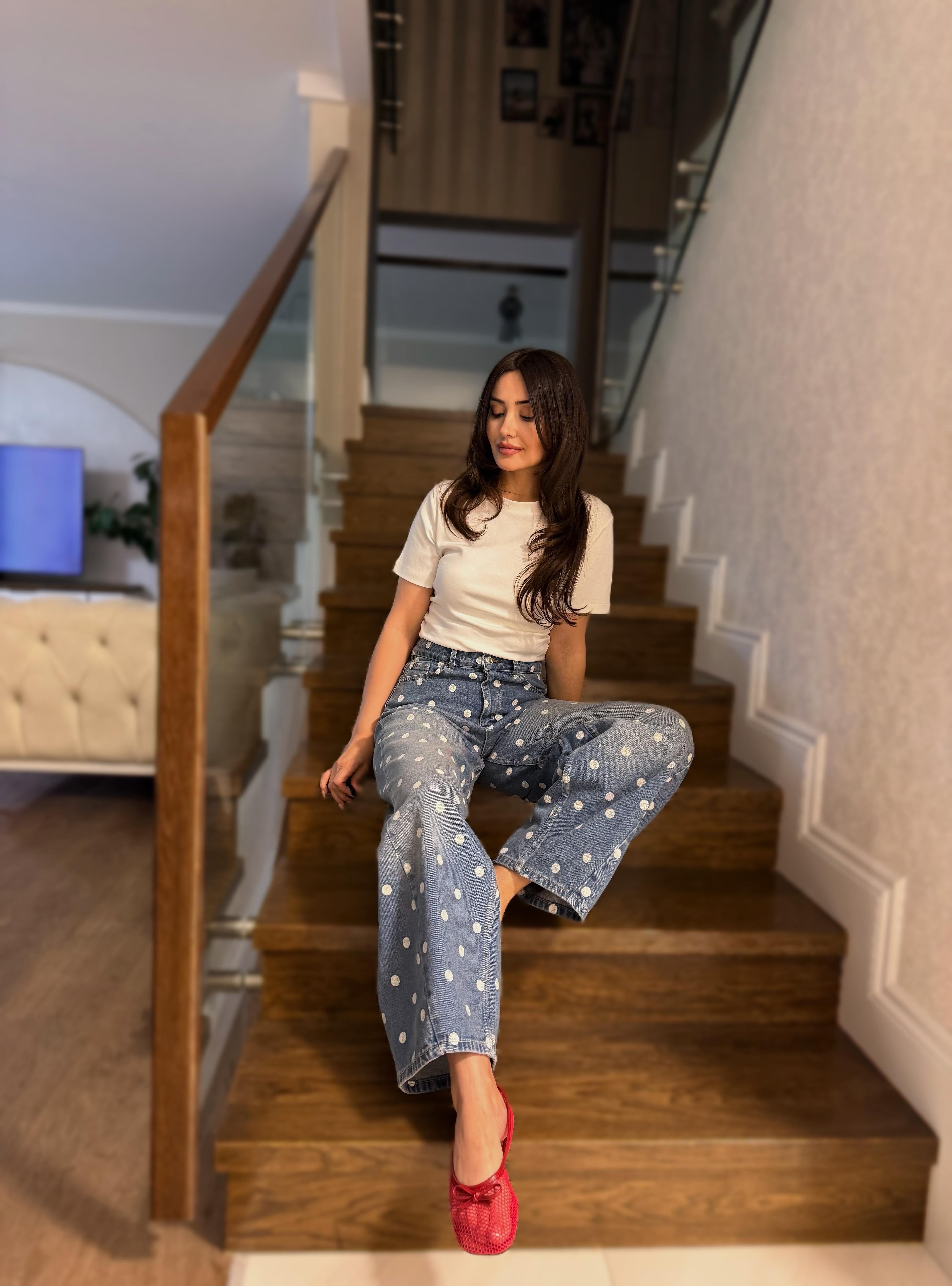 PUANTİYELİ BAGGY JEAN