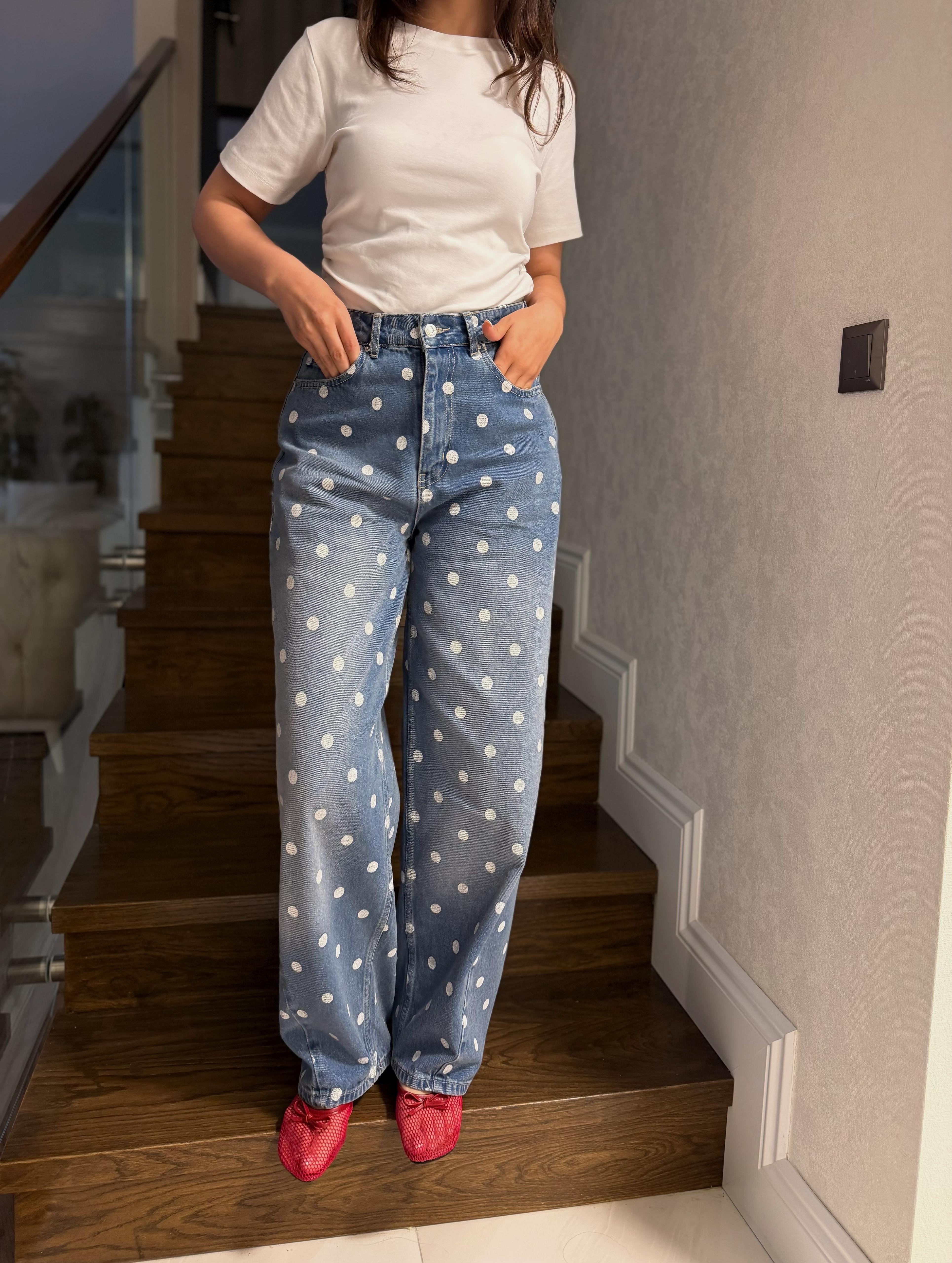 PUANTİYELİ BAGGY JEAN