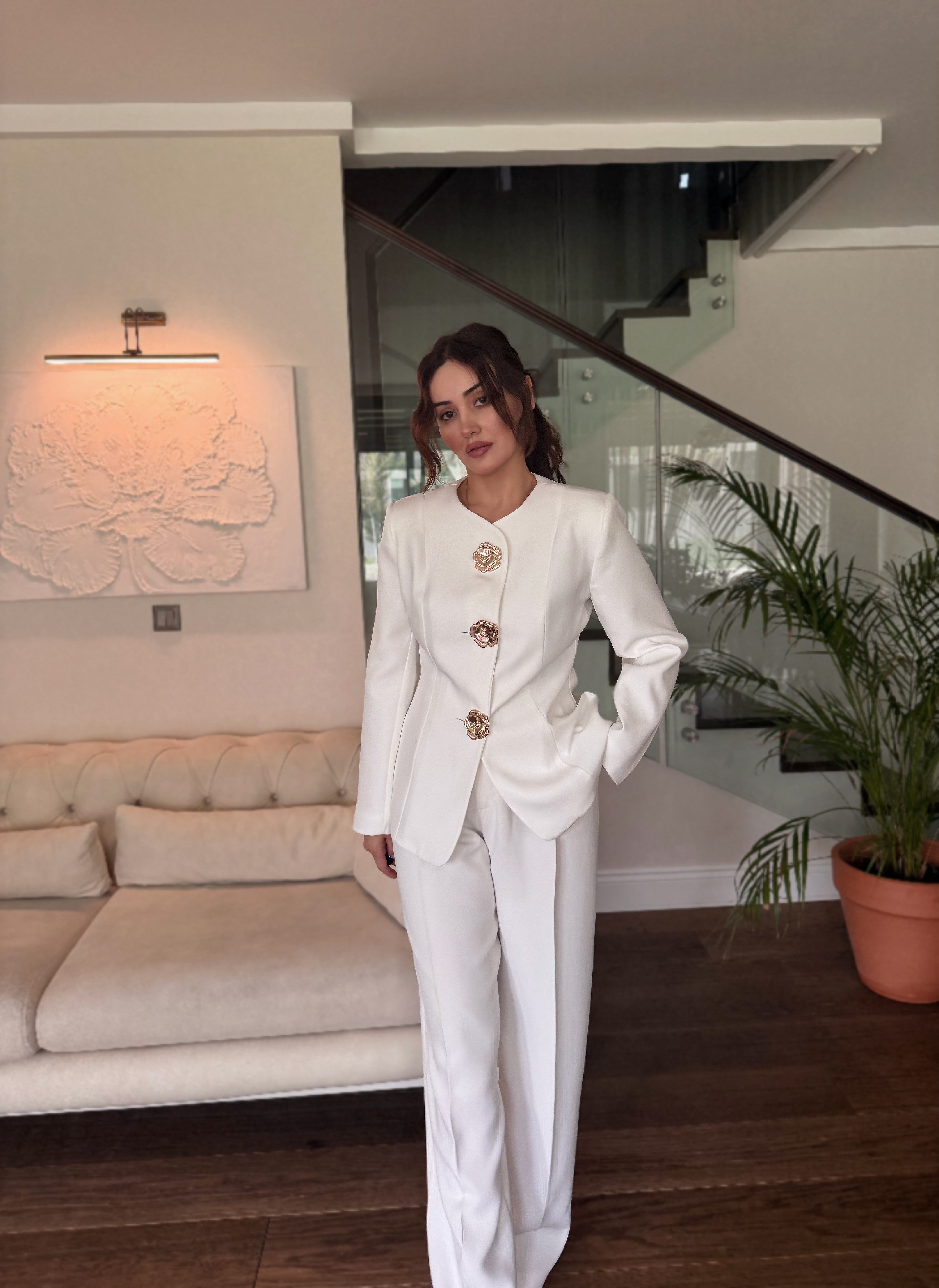 ROSE DÜĞME BLAZER CEKET