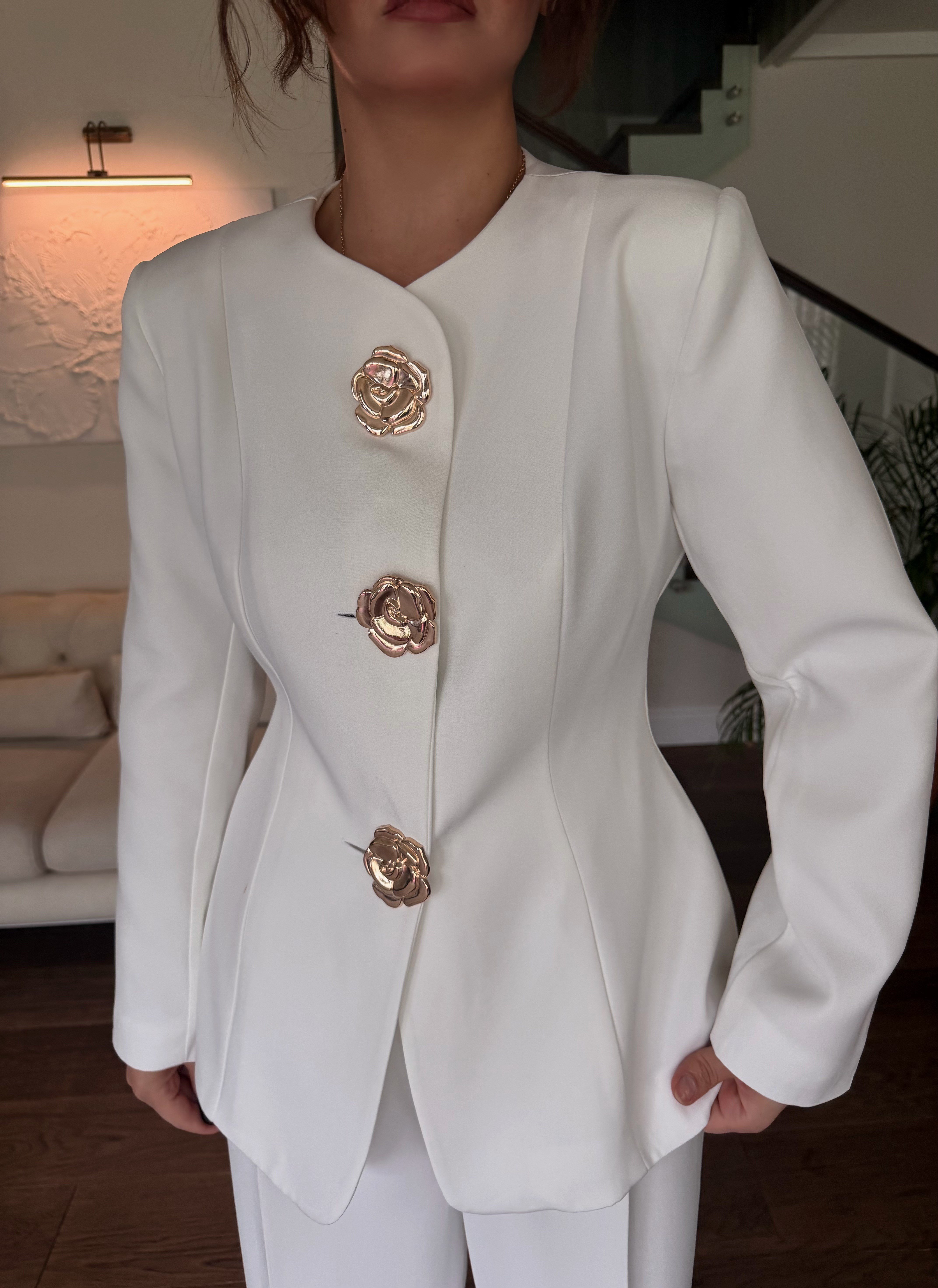 ROSE DÜĞME BLAZER CEKET