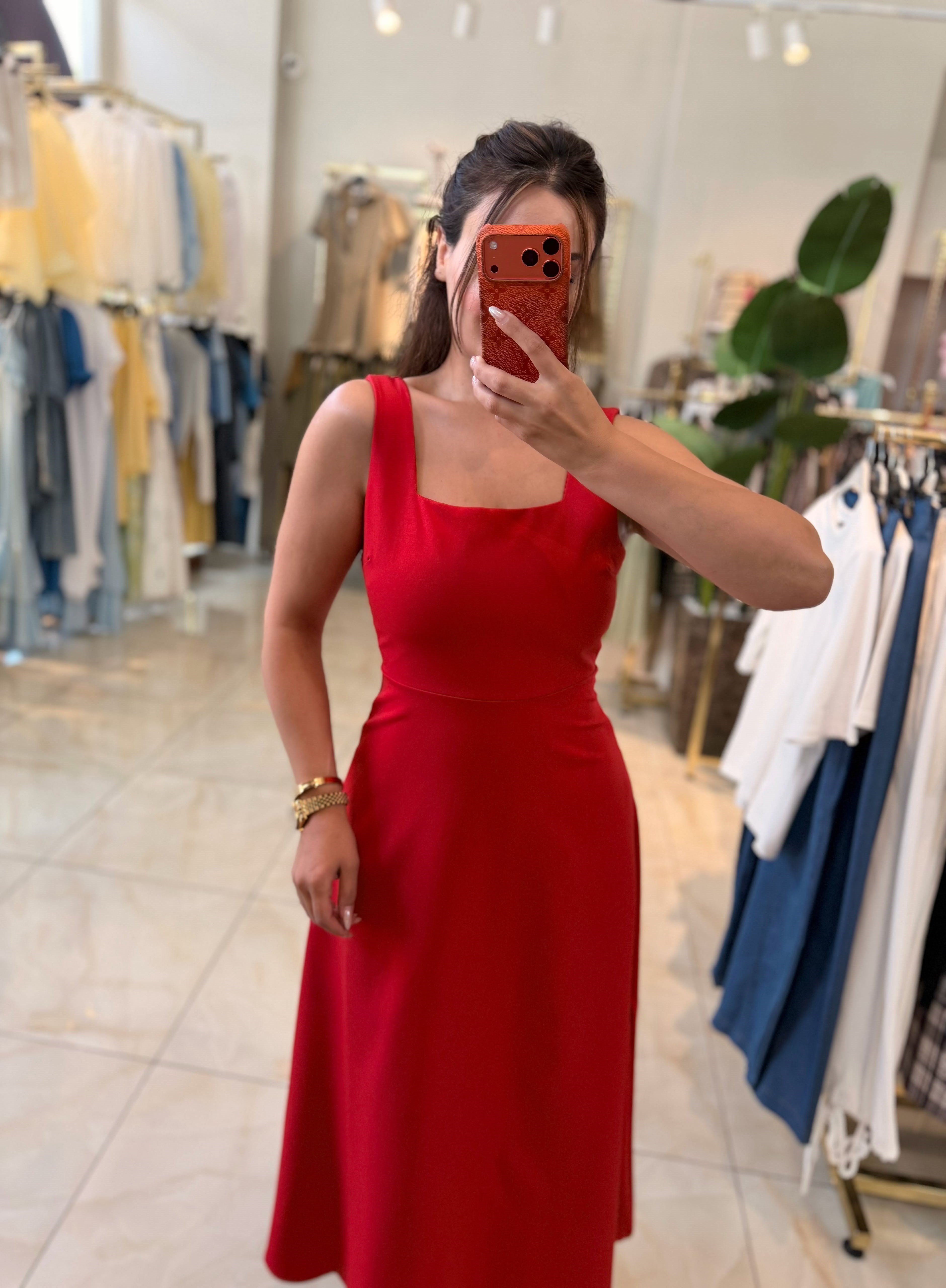 ROUGE SİLÜET ELBİSE