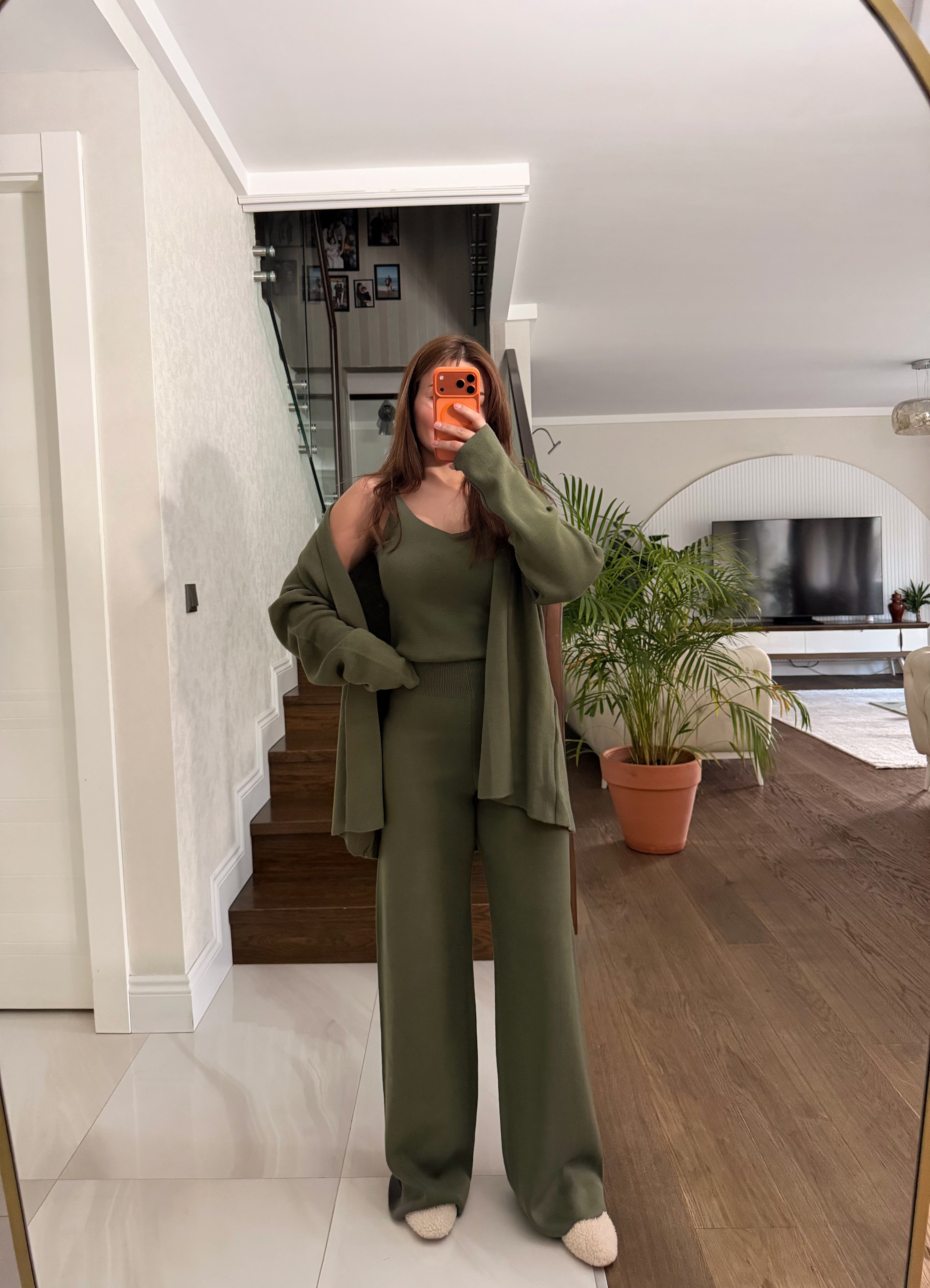 SOFT DOKULU 3'LÜ TRİKO TAKIM