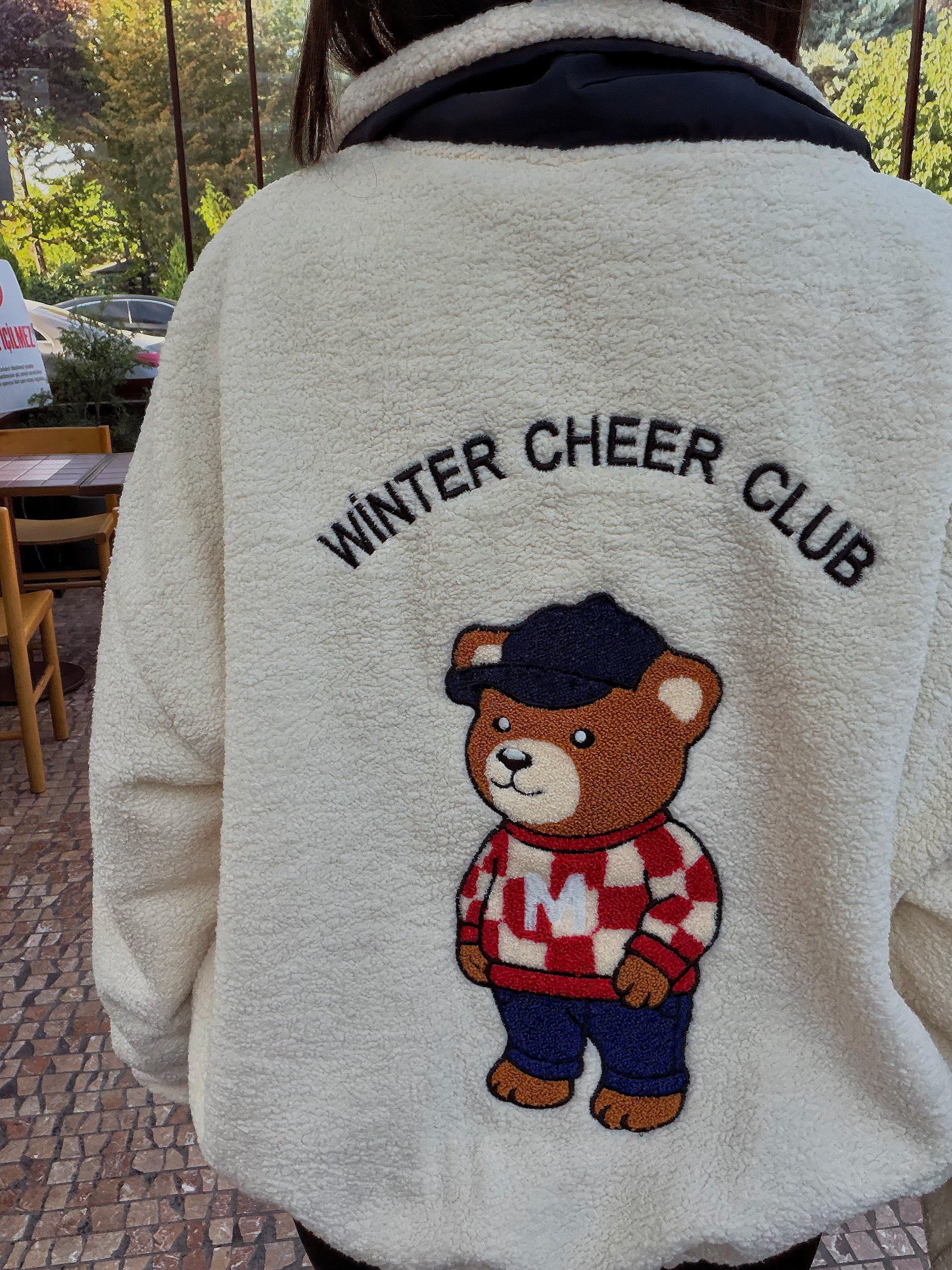 WINTER CHEER CLUB PELUŞ SWEAT