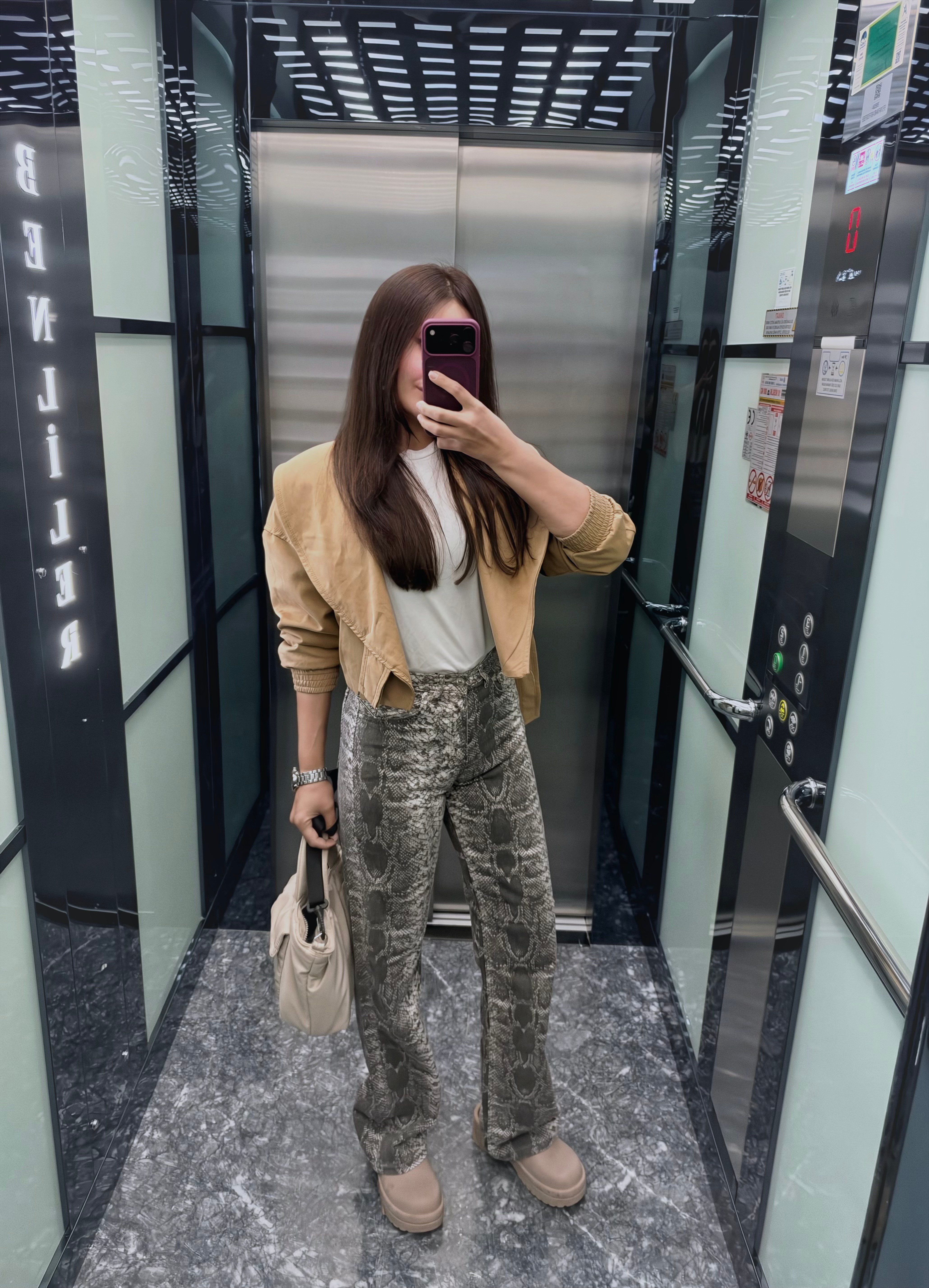 ZR YILAN DESENLİ JEAN