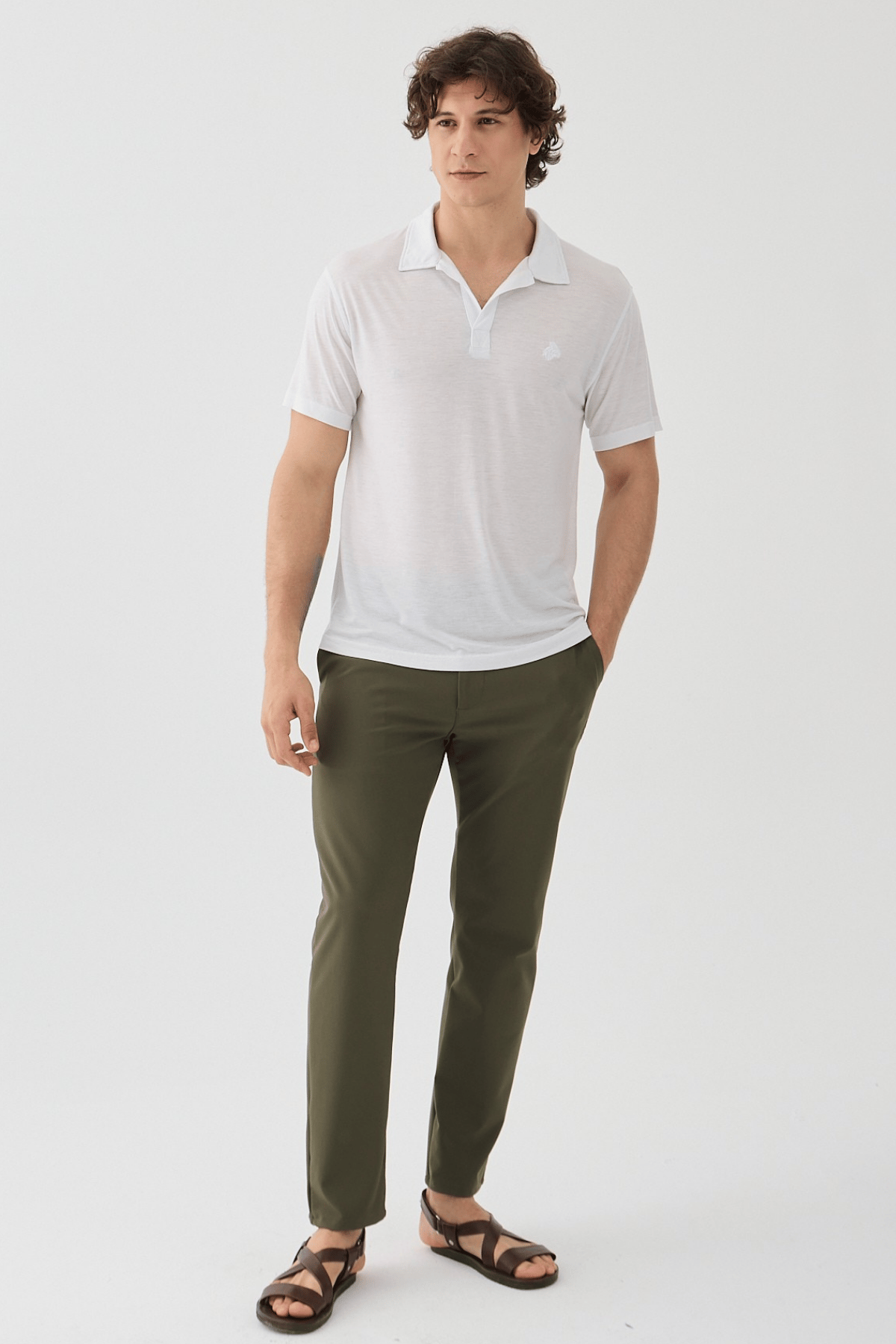 Akyarlar Modal Haki Jogger Pantolon