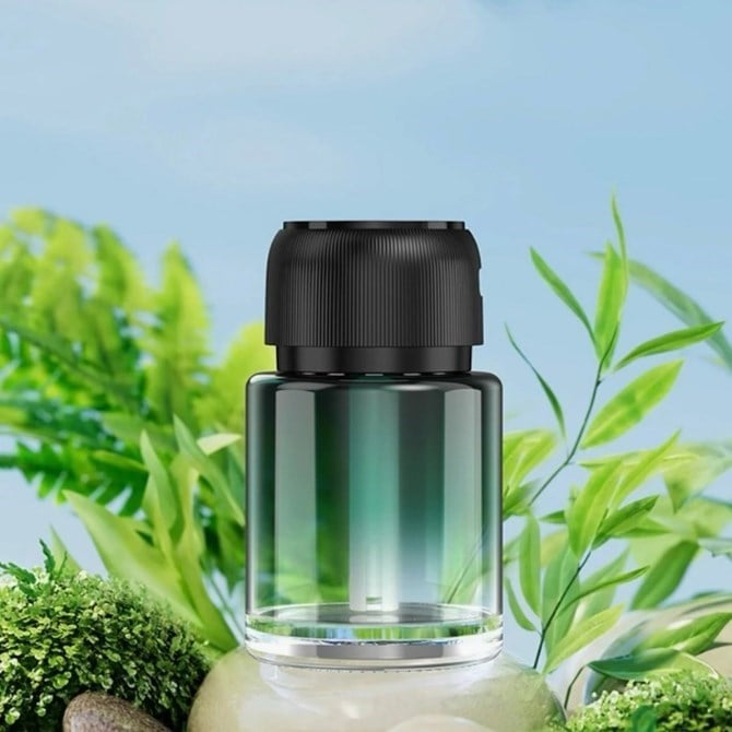 Auhma AF-10 Araç İçi Hava Nemlendirici & Koku Makinesi Abanoz Ağacı Esansı – 160ml Aromaterapi Difüzör Araç Kokusu