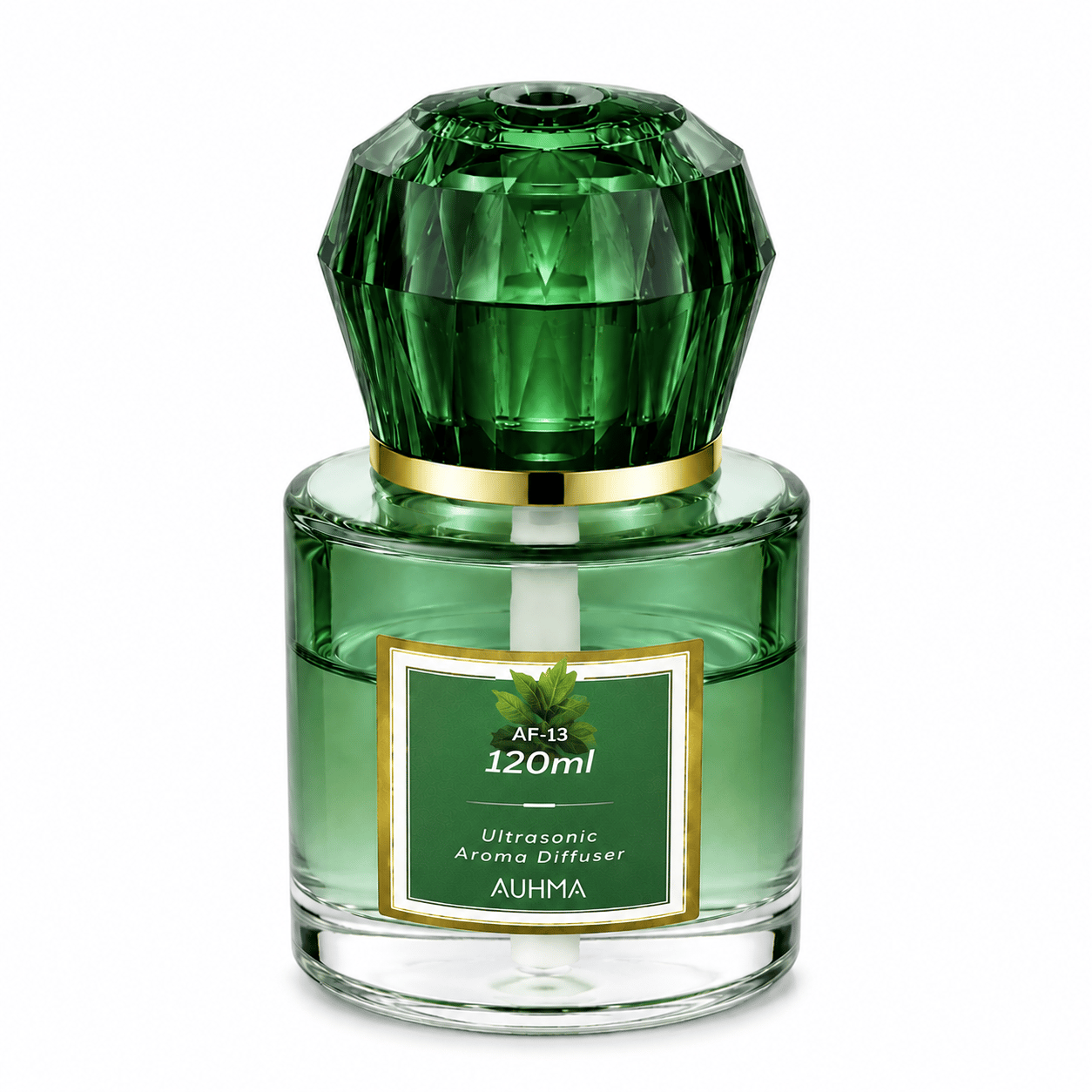 Auhma AF-13 120ml Şarjlı Ultrasonik Araç Koku Difüzörü Ambiyans Işıklı Forest Esans Aroma Yayıcı