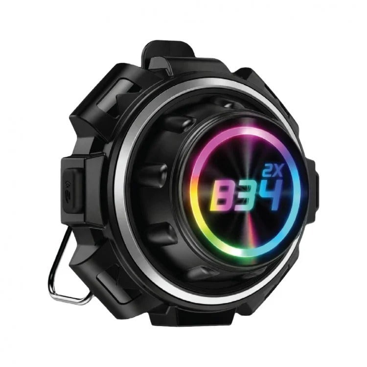 Blic B34 2X Motosiklet Kask İnterkom – 2'li Eşleşme, 25 Saat Görüşme, 600mAh Batarya, RGB Işıklı, IP65