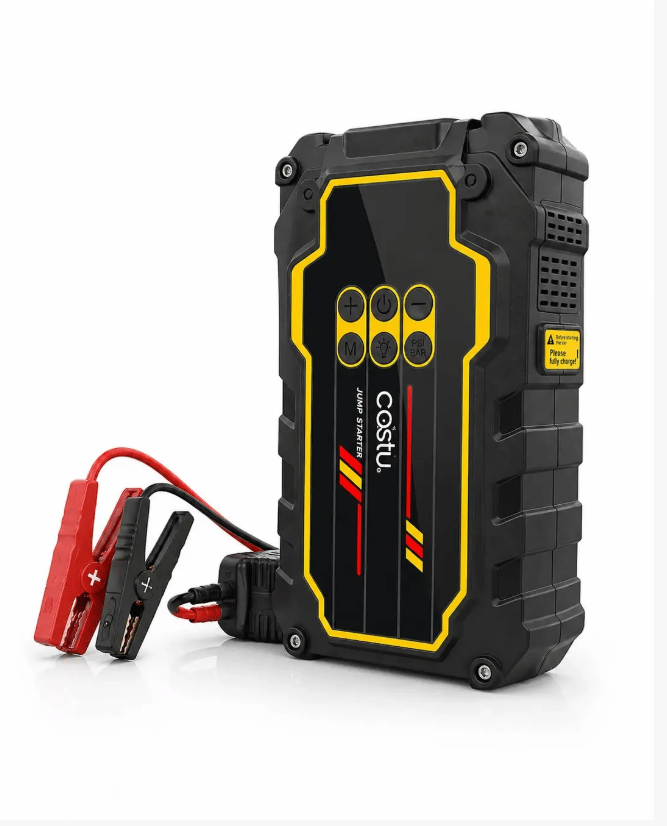 Castu CS80+MAX  Akü Takviye Cihazı 22.000 mAh | 4'ü 1 Arada Powerbank, Hava Kompresörü, LCD Ekran,150PSI