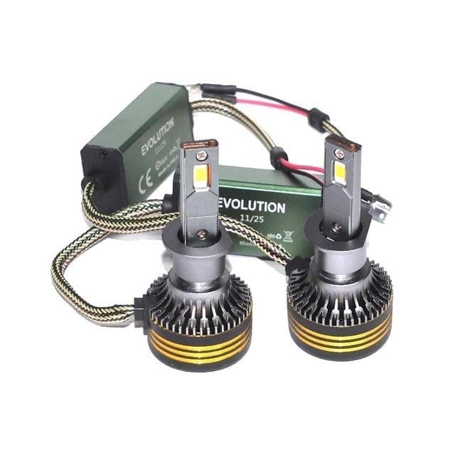 Evolution Citroen C4 2004-2018 Uzun Far H1 Beyaz Led Xenon 22000 Lümen