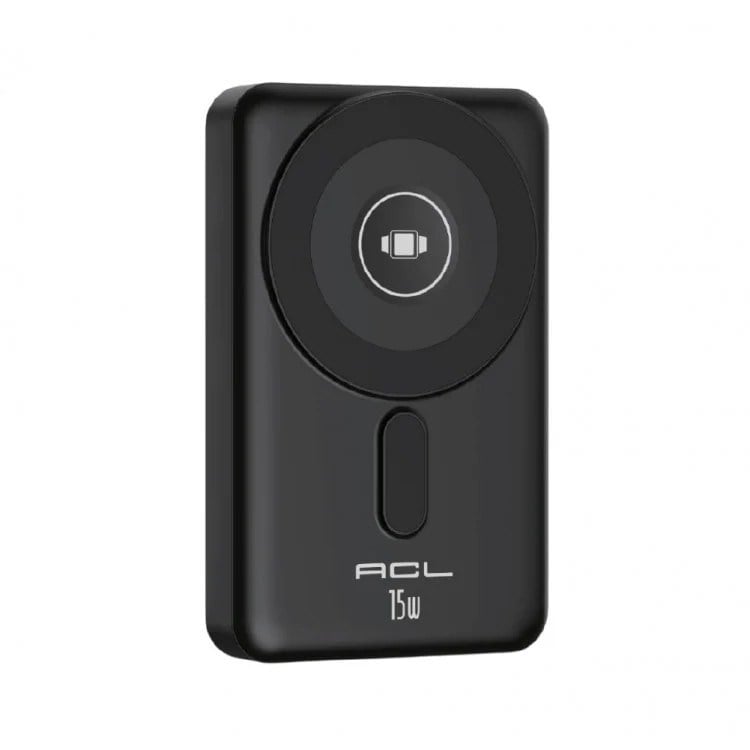PW-153 10.000 mAh Powerbank 22.5W Hızlı Şarj 15W Kablosuz Şarj Type-C Lightning Kablolu Standlı