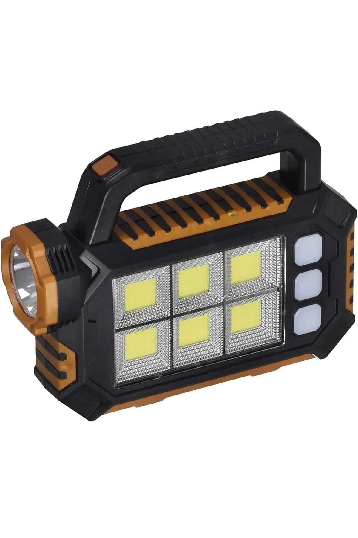 Şarjlı Solar Panelli Kamp Lambası