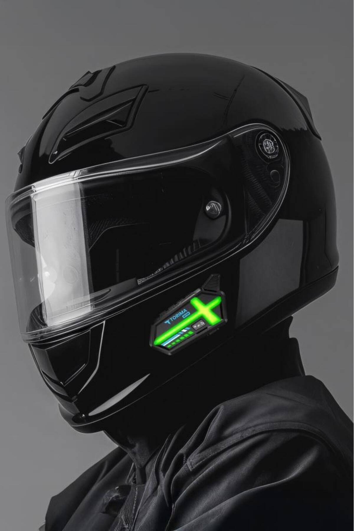Torima BT26 2X Eşlemeli Motosiklet Için Kask Kulaklık Işıklı Intercom