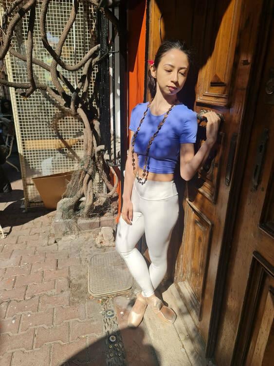 Afro Tekli Kolye - Bakır