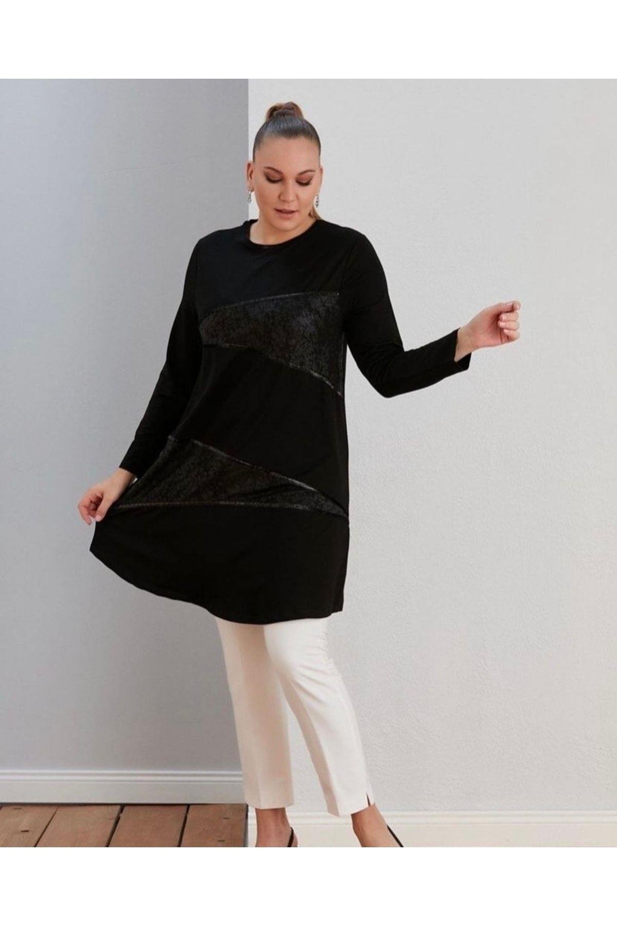 ÇELİK İNTERLOK KUMAŞ DERİLİ TUNİK