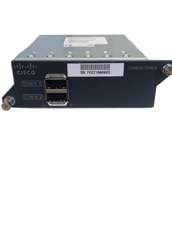 Cisco C2960X FlexStack Plus Stacking Module – Yüksek Performanslı Switch Bağlantı Modülü