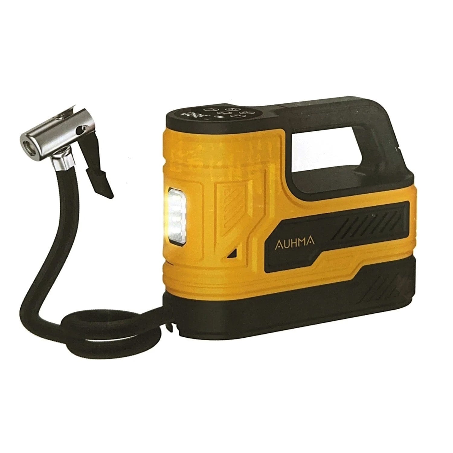 A7788 Dijital Ekranlı Taşınabilir Çakmaklık Girişli Araç Lastik Hava Kompresörü - 150 PSI - 12V